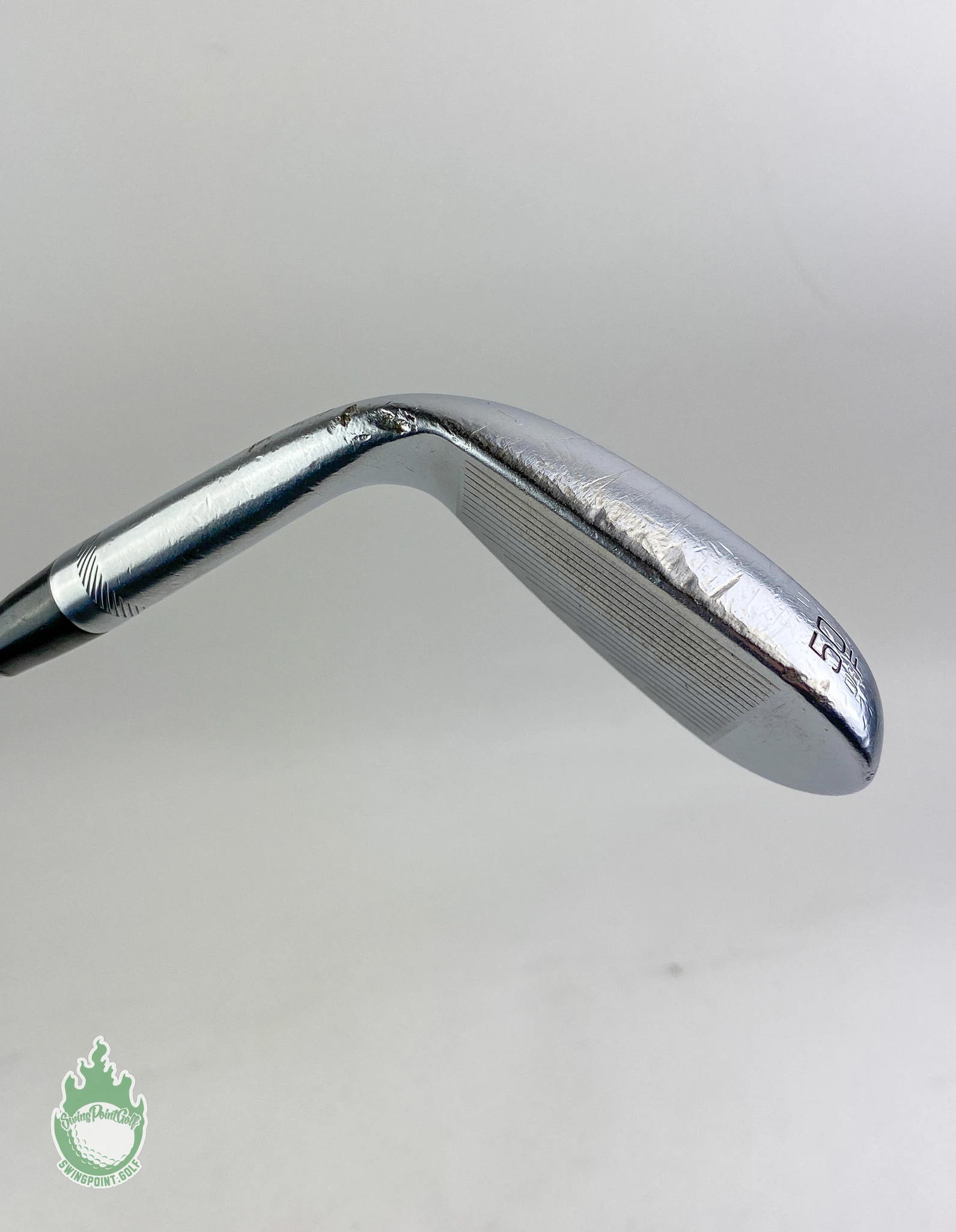Used Titleist Vokey SM8 F Grind Tour Chrome Wedge 50*-08 Wedge Steel Golf Club - Image 10