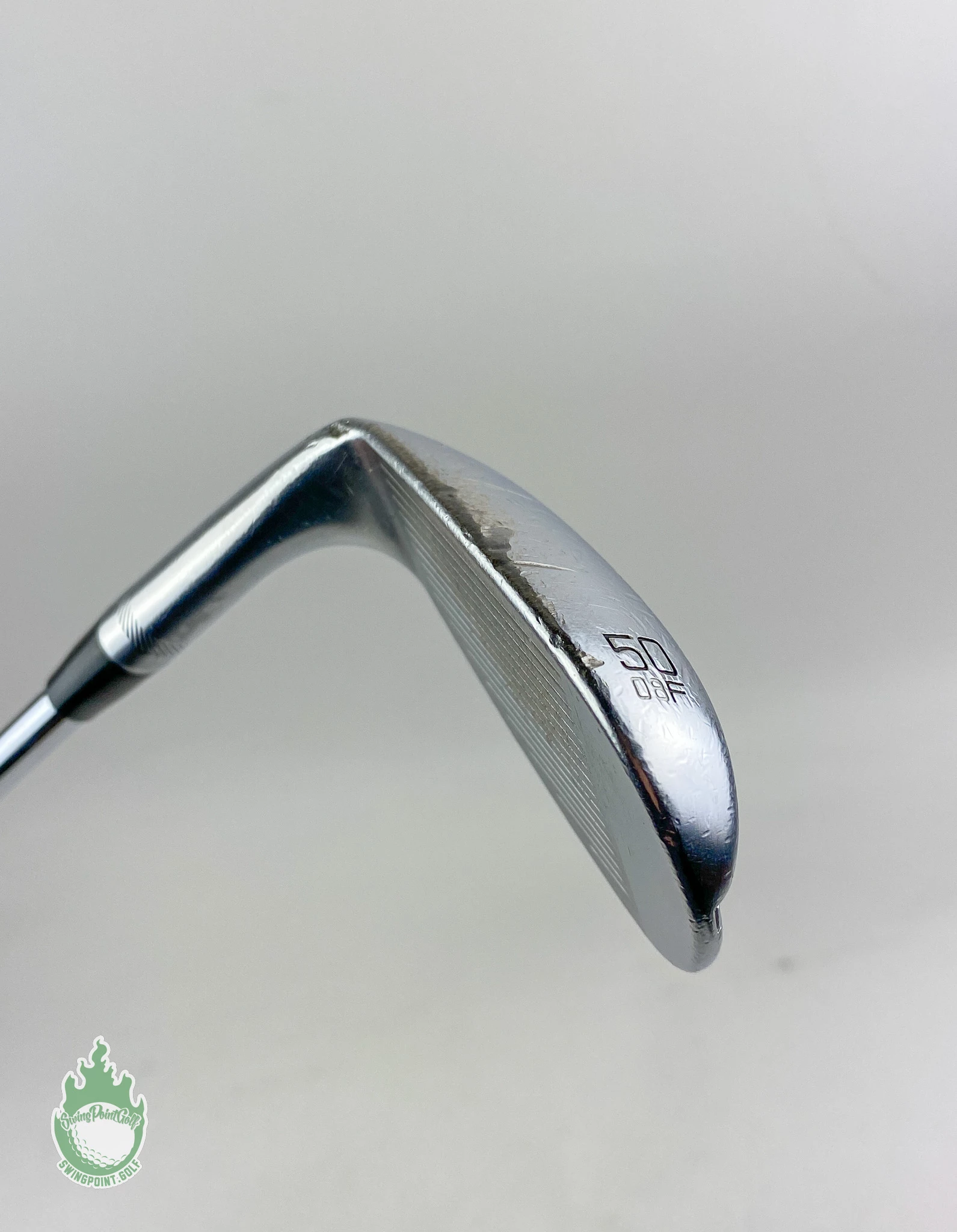 Used Titleist Vokey SM8 F Grind Tour Chrome Wedge 50*-08 Wedge Steel Golf Club - Image 9