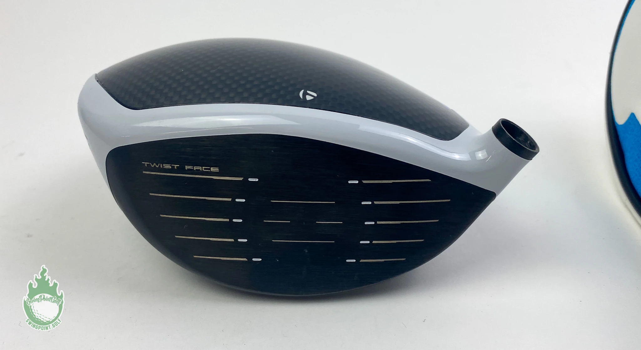 Tour Issued RH 2021 TaylorMade SIM 2 MAX Driver 8* HEAD ONLY Golf Club + Sign - Image 5