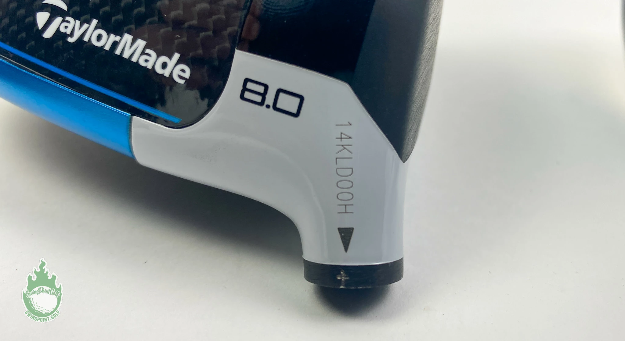 Tour Issued RH 2021 TaylorMade SIM 2 MAX Driver 8* HEAD ONLY Golf Club + Sign - Image 10