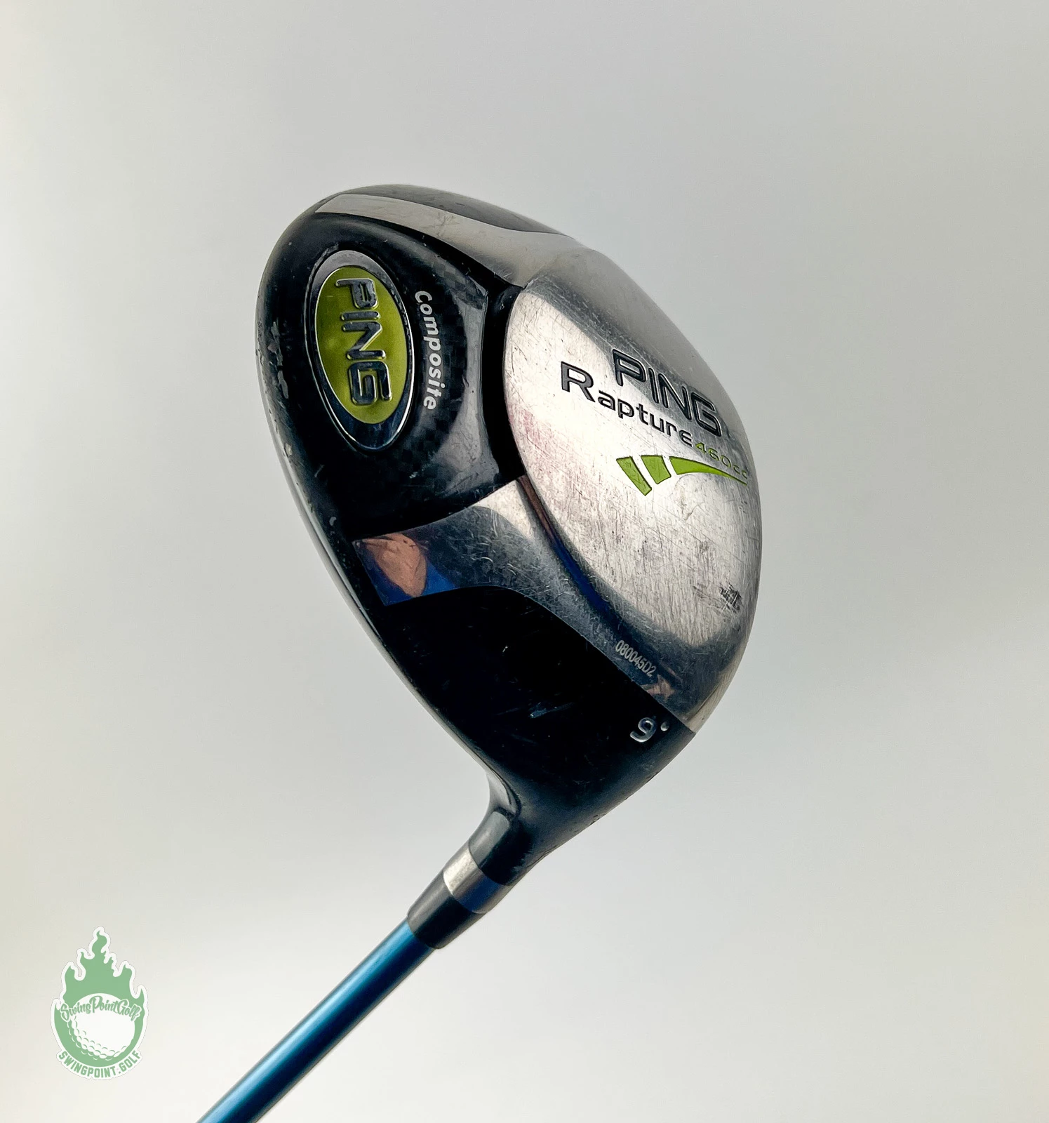 Used Right Hand Ping Rapture 460cc Driver 9* 65g Stiff Flex Graphite Golf Club - Image 2