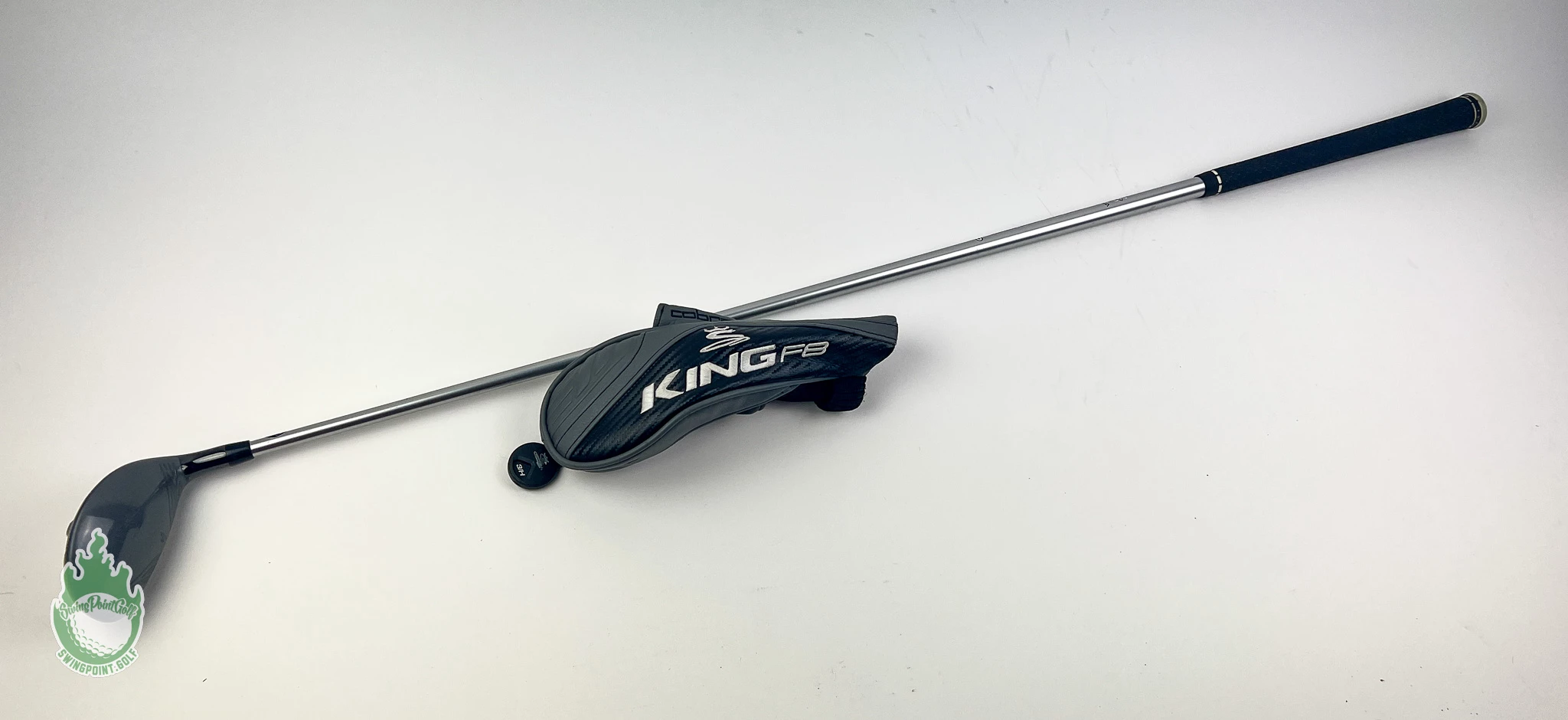 Used Cobra KING F8 Black 4 Hybrid 22* Rogue Pro 75g Regular Graphite Golf Club - Image 3