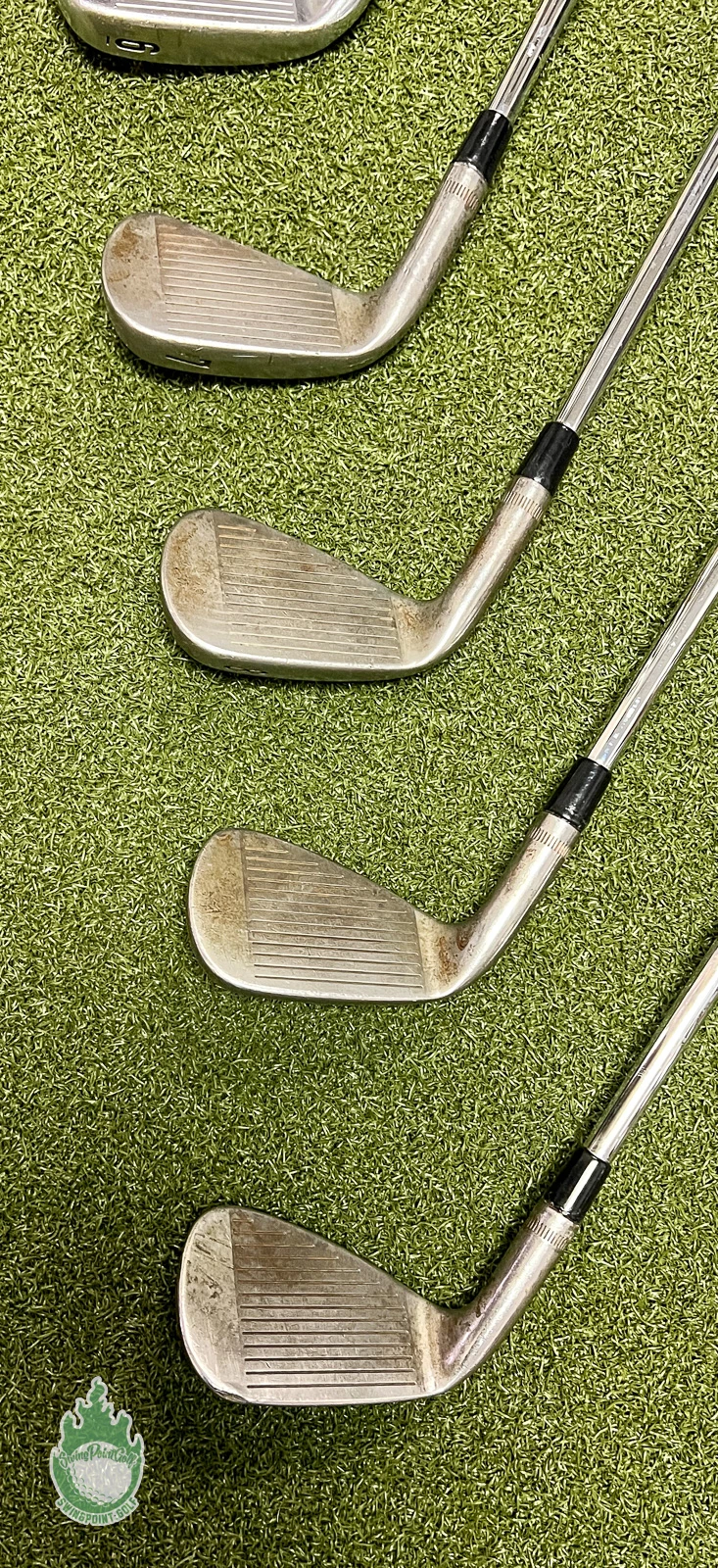 Used Callaway X-Forged/APEX MB Forged Raw ’18 Irons 4-PW Stiff Flex Steel Set - Image 8