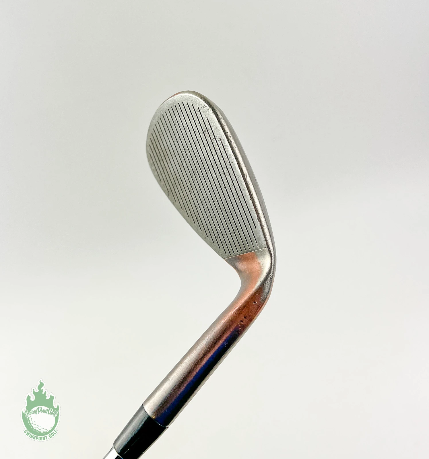 Used LEFT HANDED TaylorMade Hi-Toe RAW Wedge 58*-10 Regular Steel Golf Club - Image 9