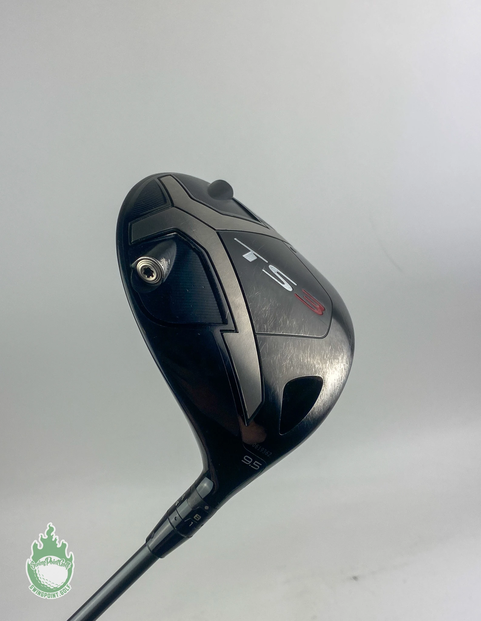 Used RH Titleist TS3 Driver 9.5* HZRDUS 6.0 70g Tour Stiff Graphite Golf Club - Image 2