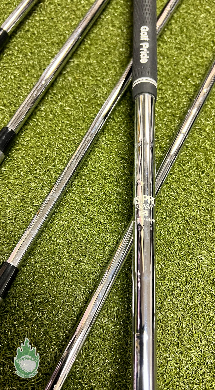 Used Callaway X-Forged/APEX MB Forged Raw ’18 Irons 4-PW Stiff Flex Steel Set - Image 11