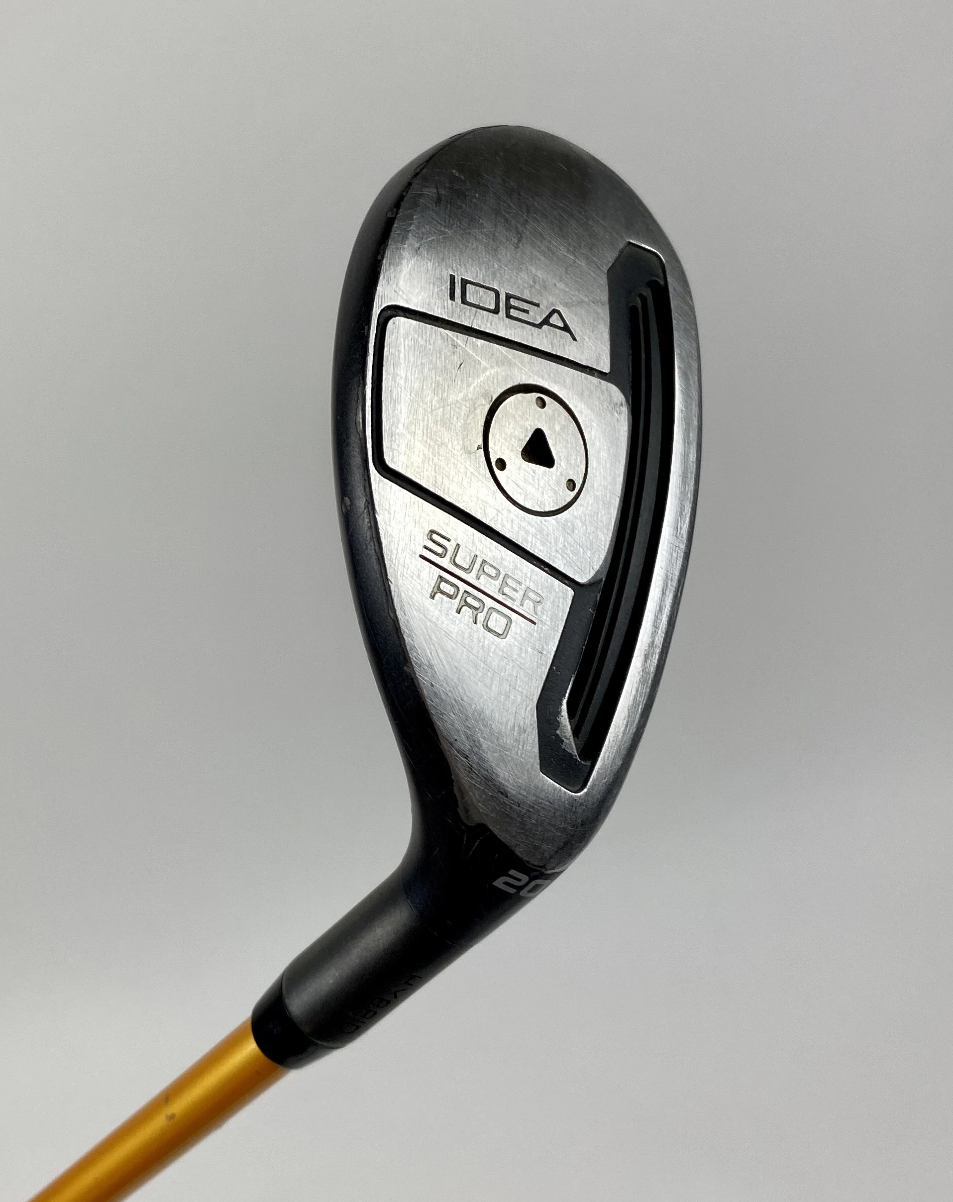 Adams Golf Used RH Adams IDEA Super Pro Proto Hybrid 20* Stiff Flex 80g Graphite Golf Club