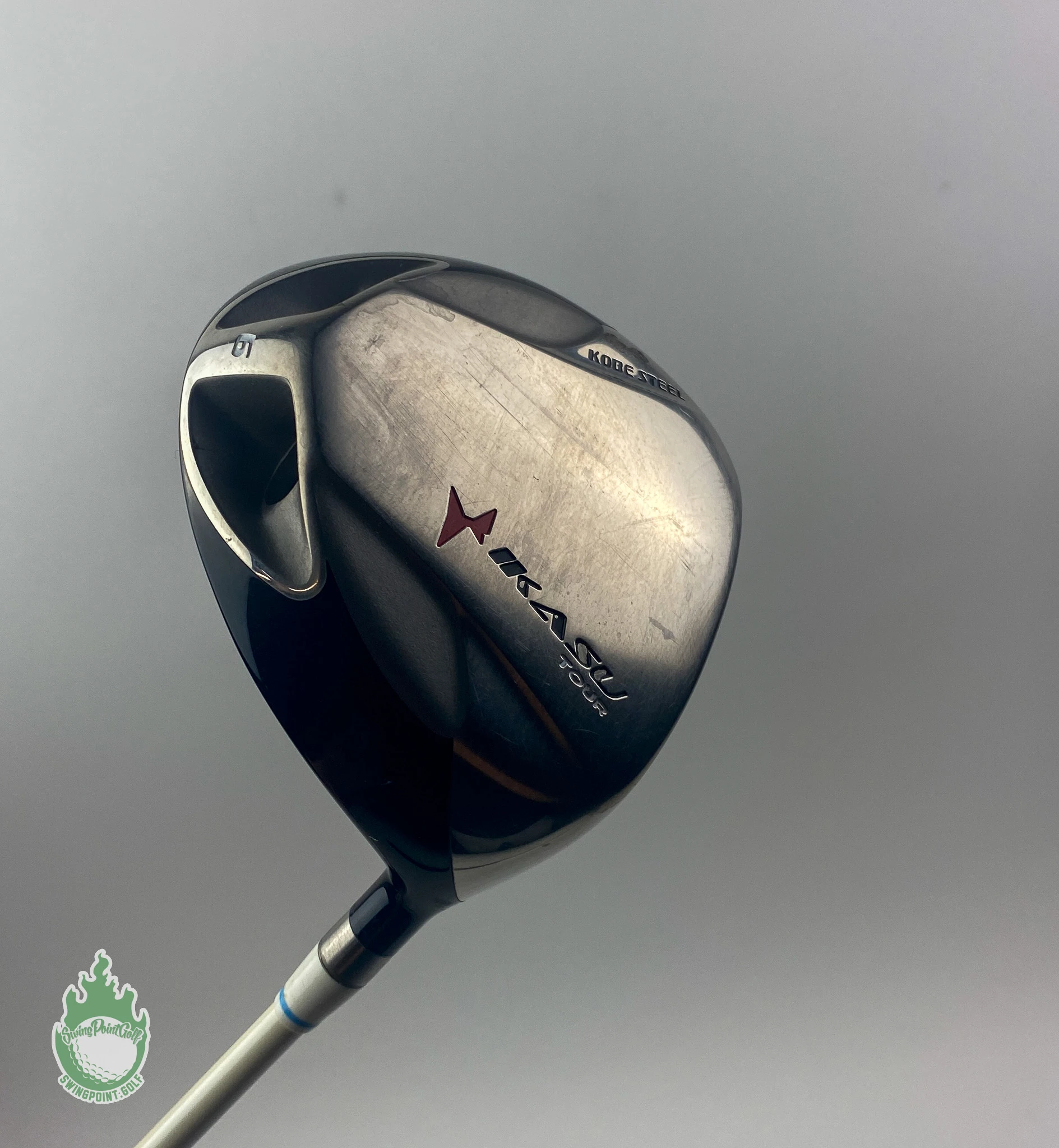 Used Ikasu Tour Kobe Steel Driver 9* Rombax 6F09 Stiff Flex Graphite Golf Club - Image 2