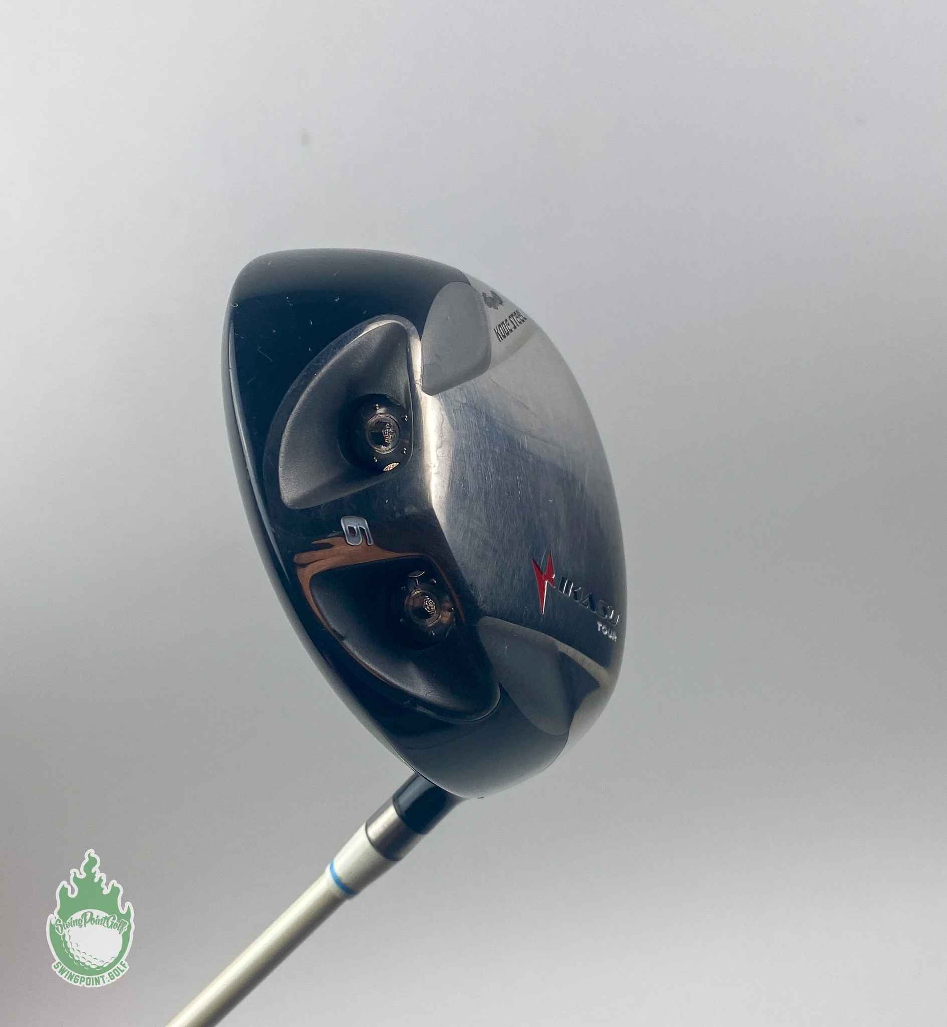 Used Ikasu Tour Kobe Steel Driver 9* Rombax 6F09 Stiff Flex Graphite Golf Club - Image 5