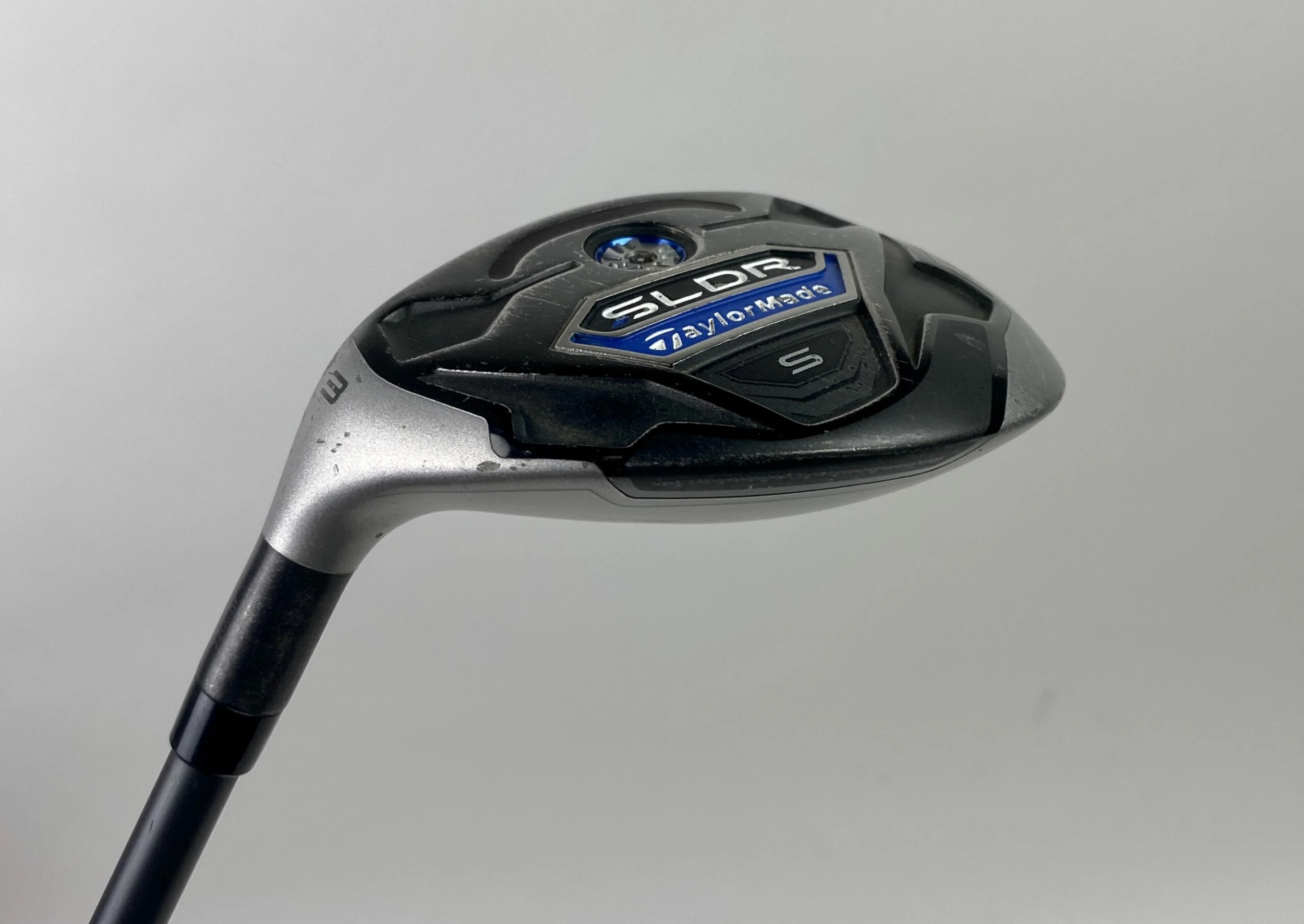 Used LH TaylorMade SLDR S Rescue 3 Hybrid 19* 72g Regular Graphite Golf Club - Image 2