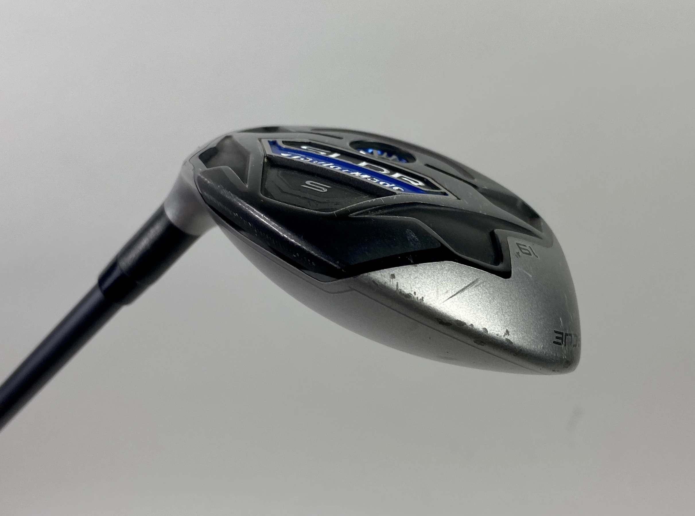 Used LH TaylorMade SLDR S Rescue 3 Hybrid 19* 72g Regular Graphite Golf Club - Image 3
