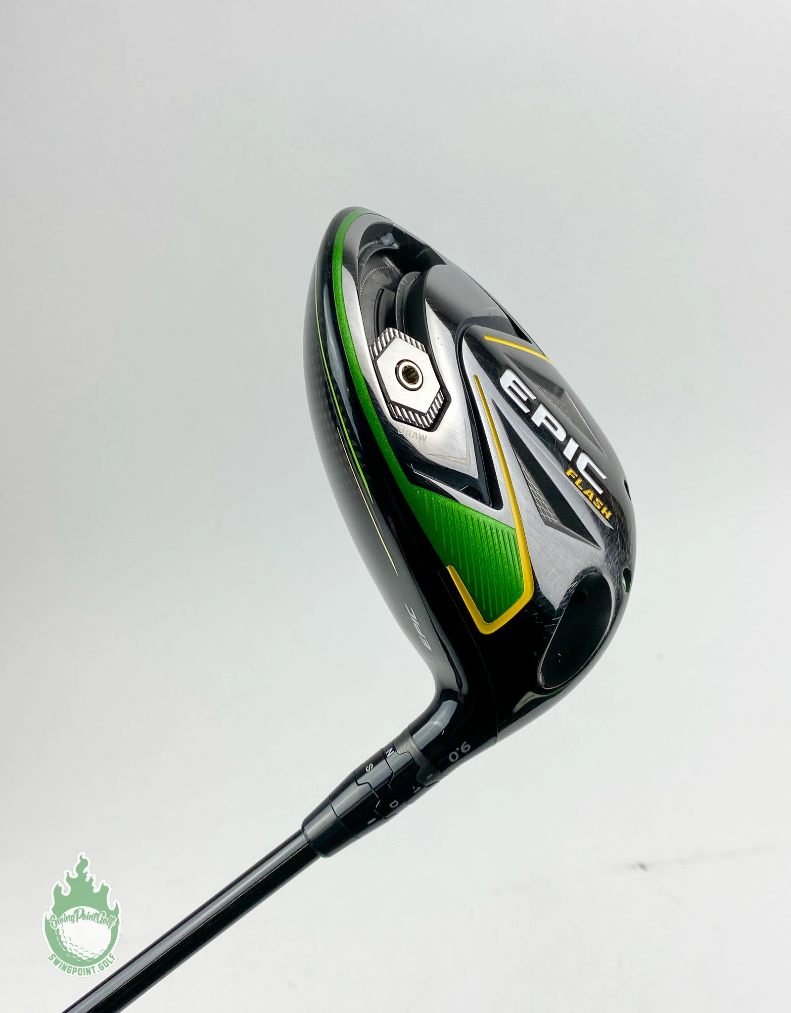 Used RH Callaway EPIC Flash Driver 9* MMT 70g X-Stiff Flex Graphite Golf Club - Image 2