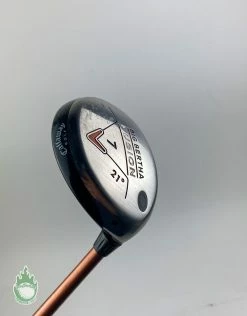 Callaway Big Bertha Fusion 7 Wood 21* Aldila NVS 55g Ladies Flex Graphite Golf