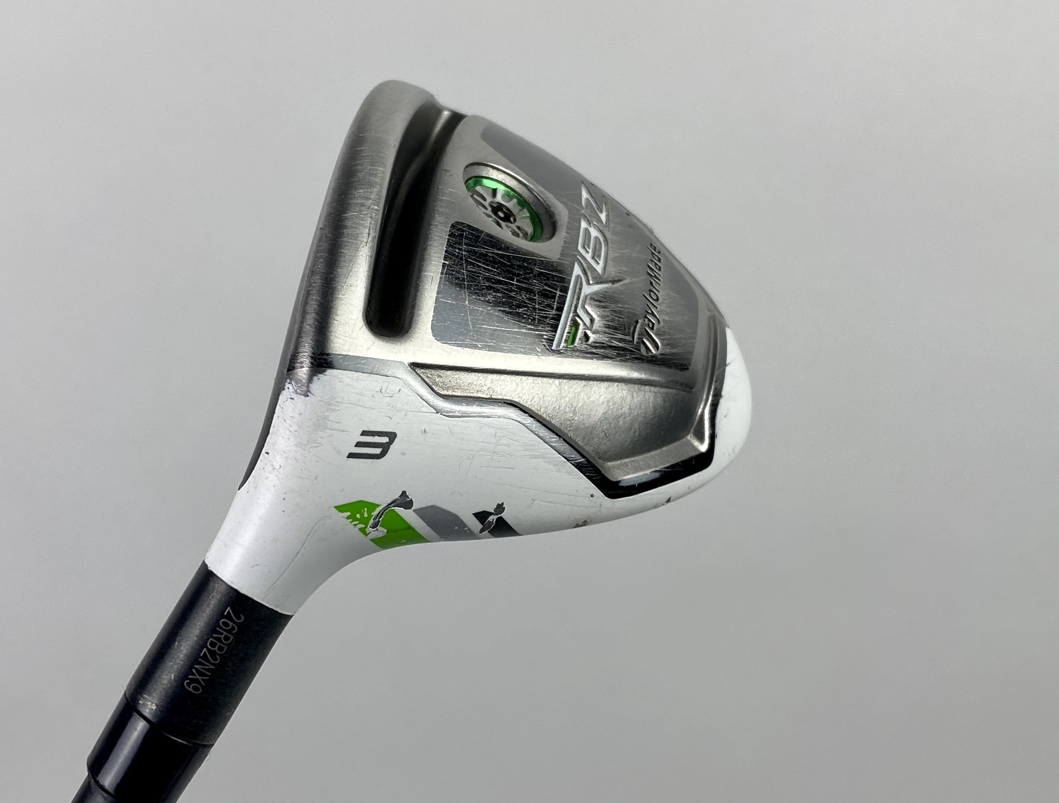 LH TaylorMade RocketBallz 3 Hybrid 19* RocketFuel 65g Regular Graphite Golf