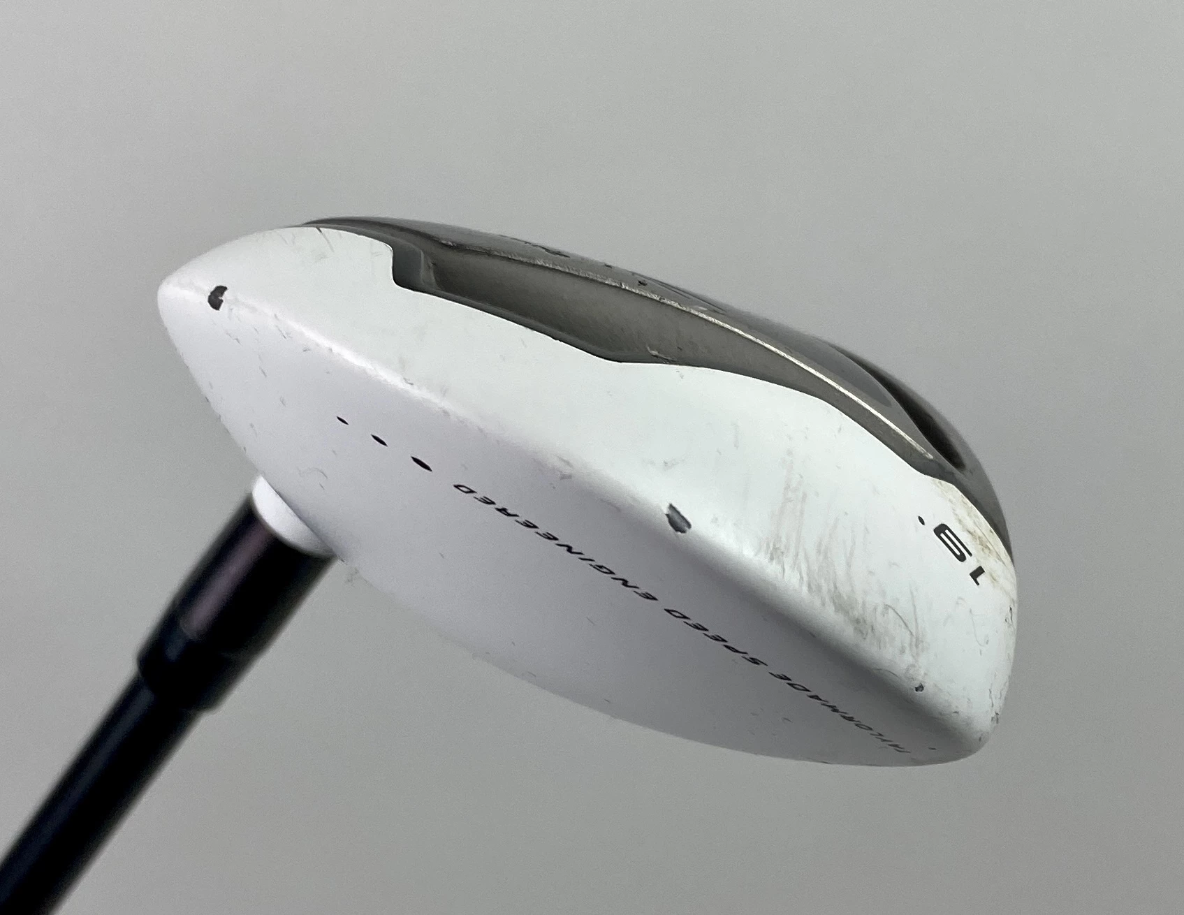 LH TaylorMade RocketBallz 3 Hybrid 19* RocketFuel 65g Regular Graphite Golf - Image 4