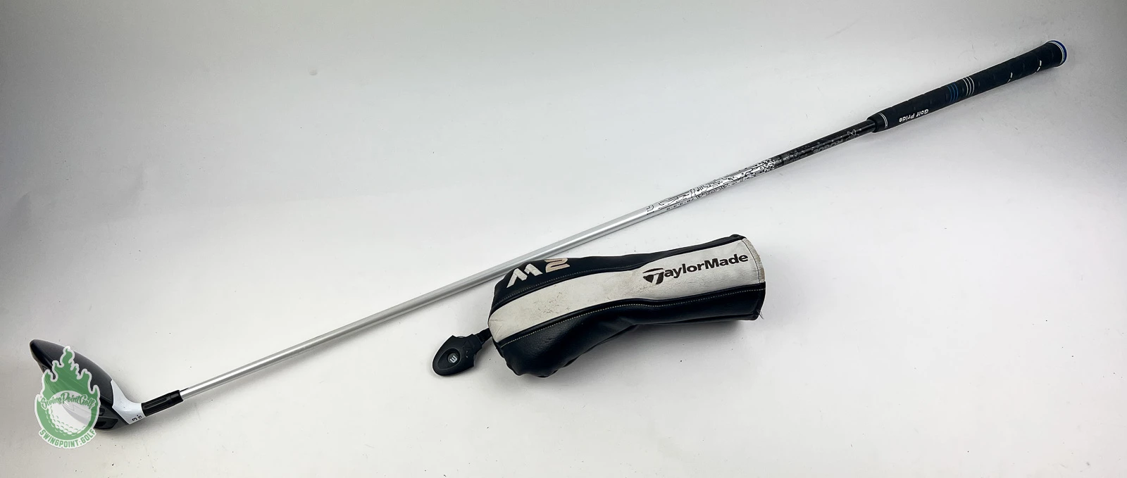 Used LH 2016 TaylorMade M2 Fairway 3 Wood 15* 70g Stiff Graphite Golf Club - Image 11