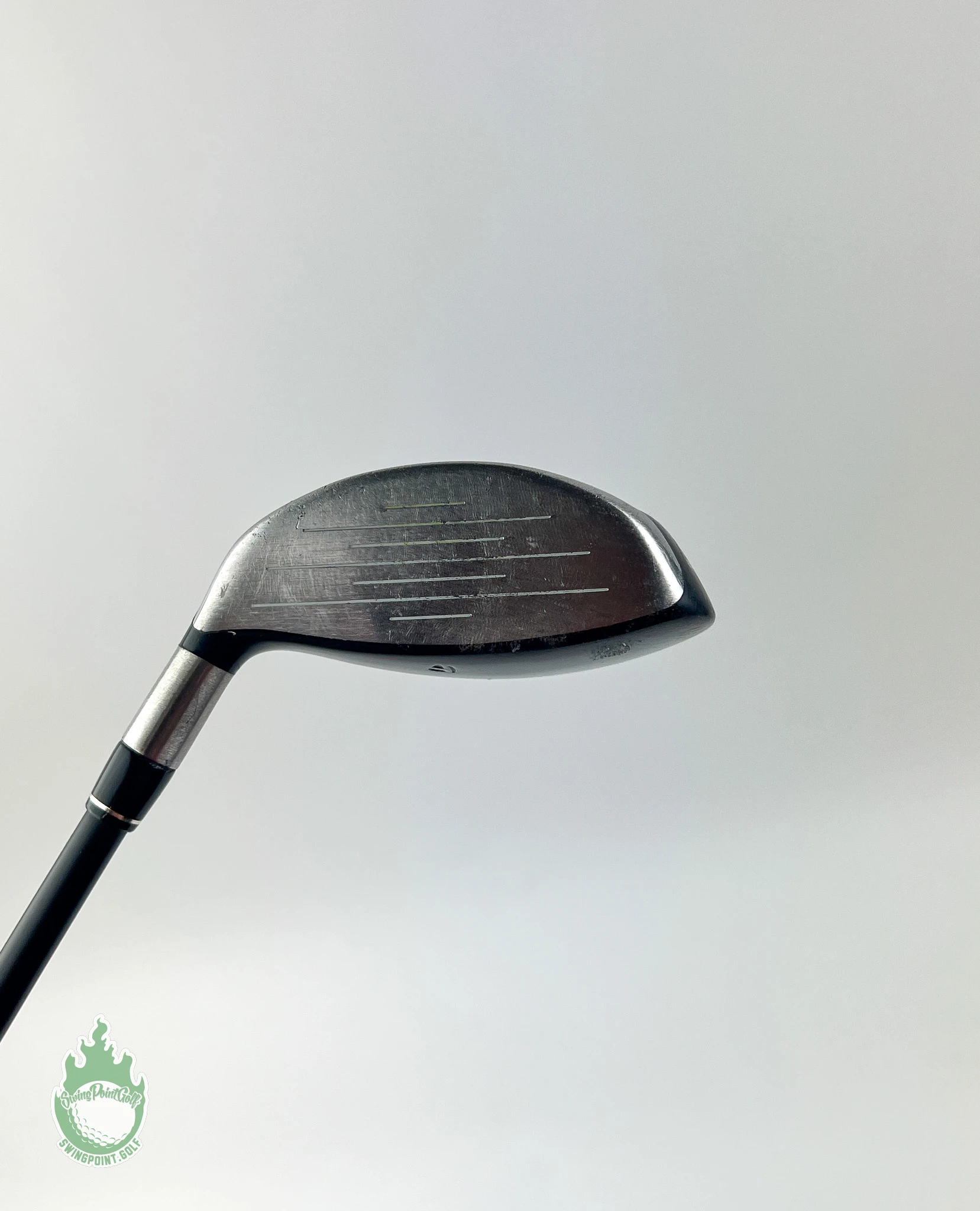 Used TaylorMade V-Steel Fairway 3 Wood 15* Stiff Flex Graphite Golf Club Lamkin - Image 9