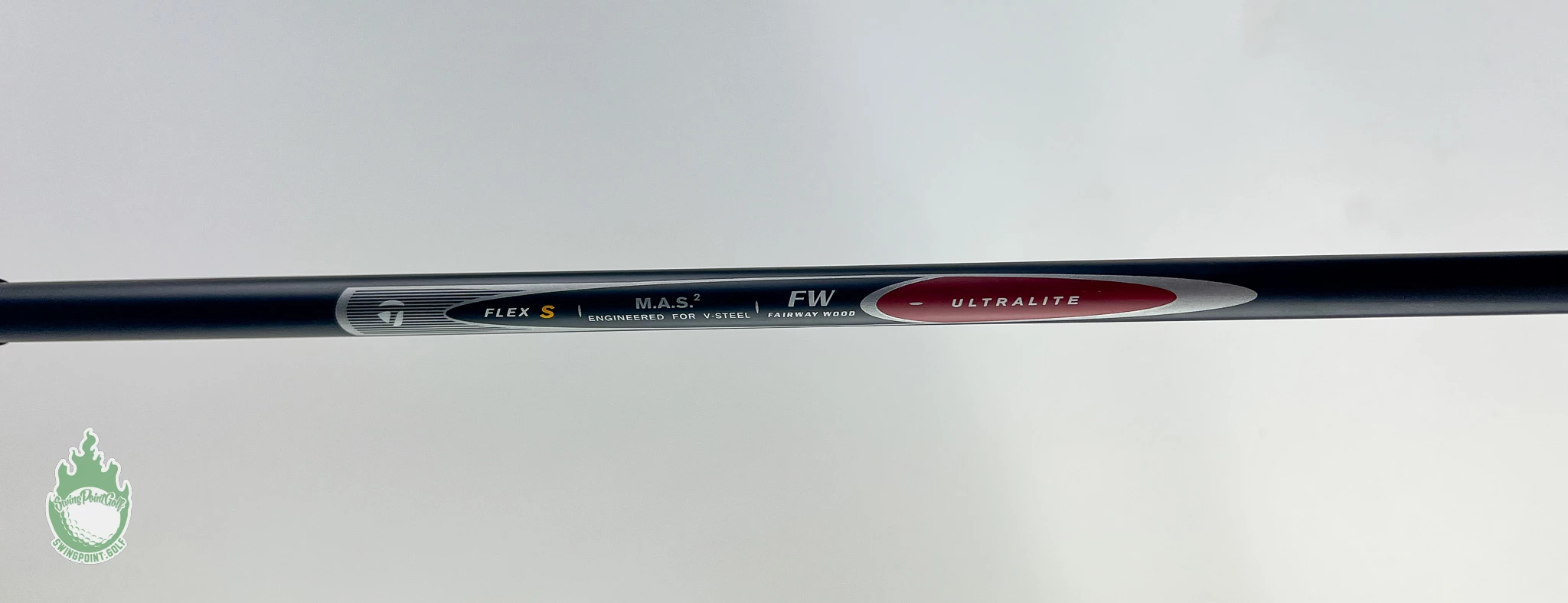 Used TaylorMade V-Steel Fairway 3 Wood 15* Stiff Flex Graphite Golf Club Lamkin - Image 5