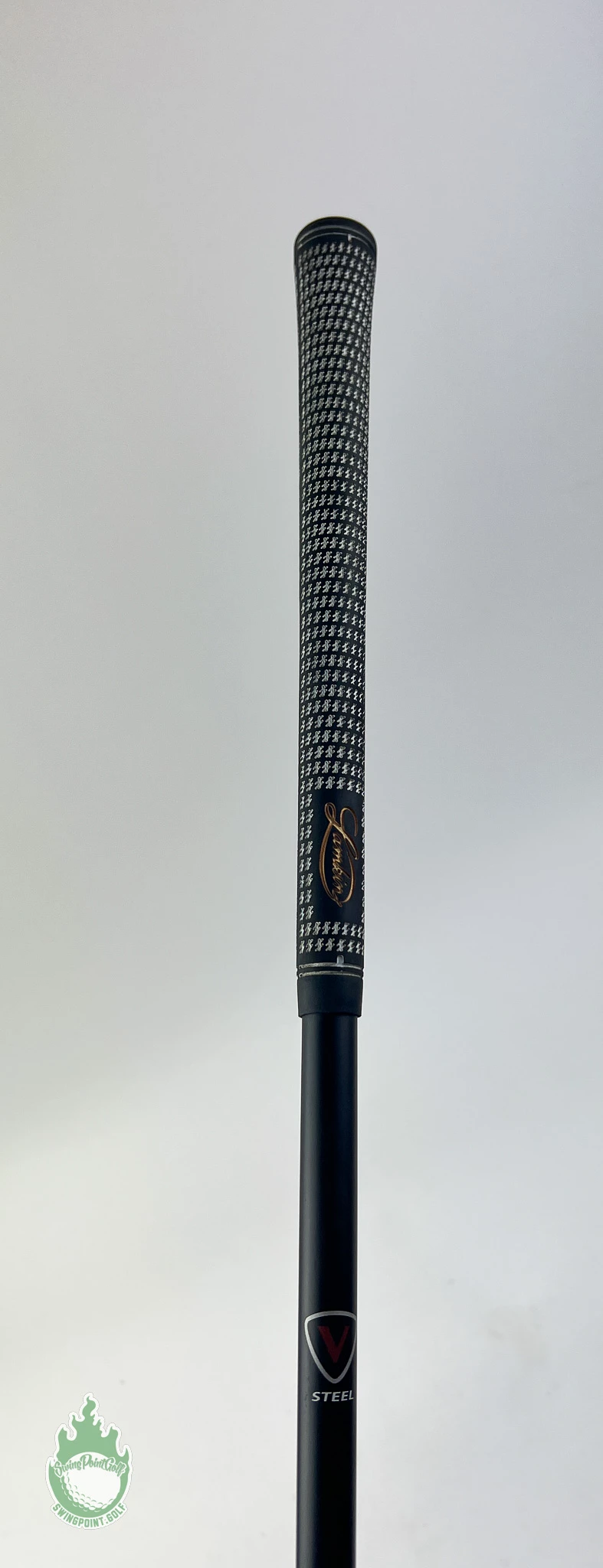 Used TaylorMade V-Steel Fairway 3 Wood 15* Stiff Flex Graphite Golf Club Lamkin - Image 4