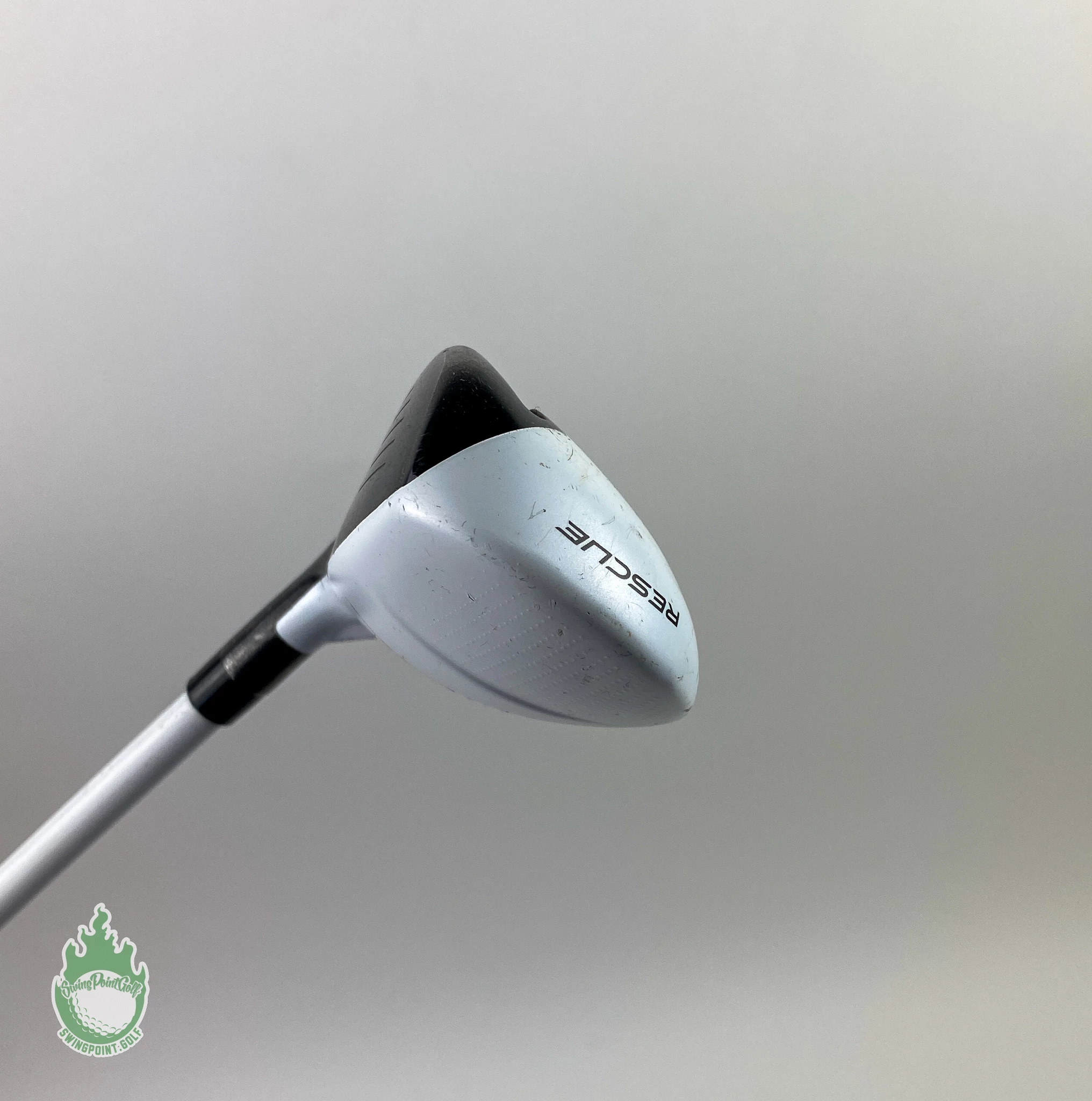 Used TaylorMade AeroBurner Rescue 4 Hybrid 22* Matrix 70g Stiff Graphite Golf - Image 4