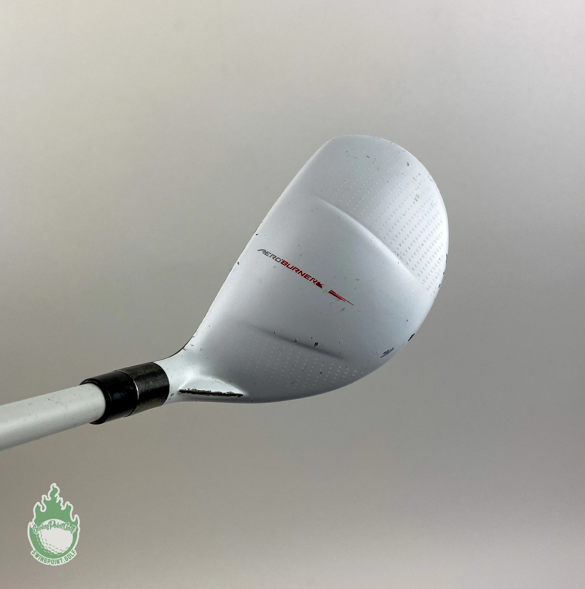 Used TaylorMade AeroBurner Rescue 4 Hybrid 22* Matrix 70g Stiff Graphite Golf - Image 5