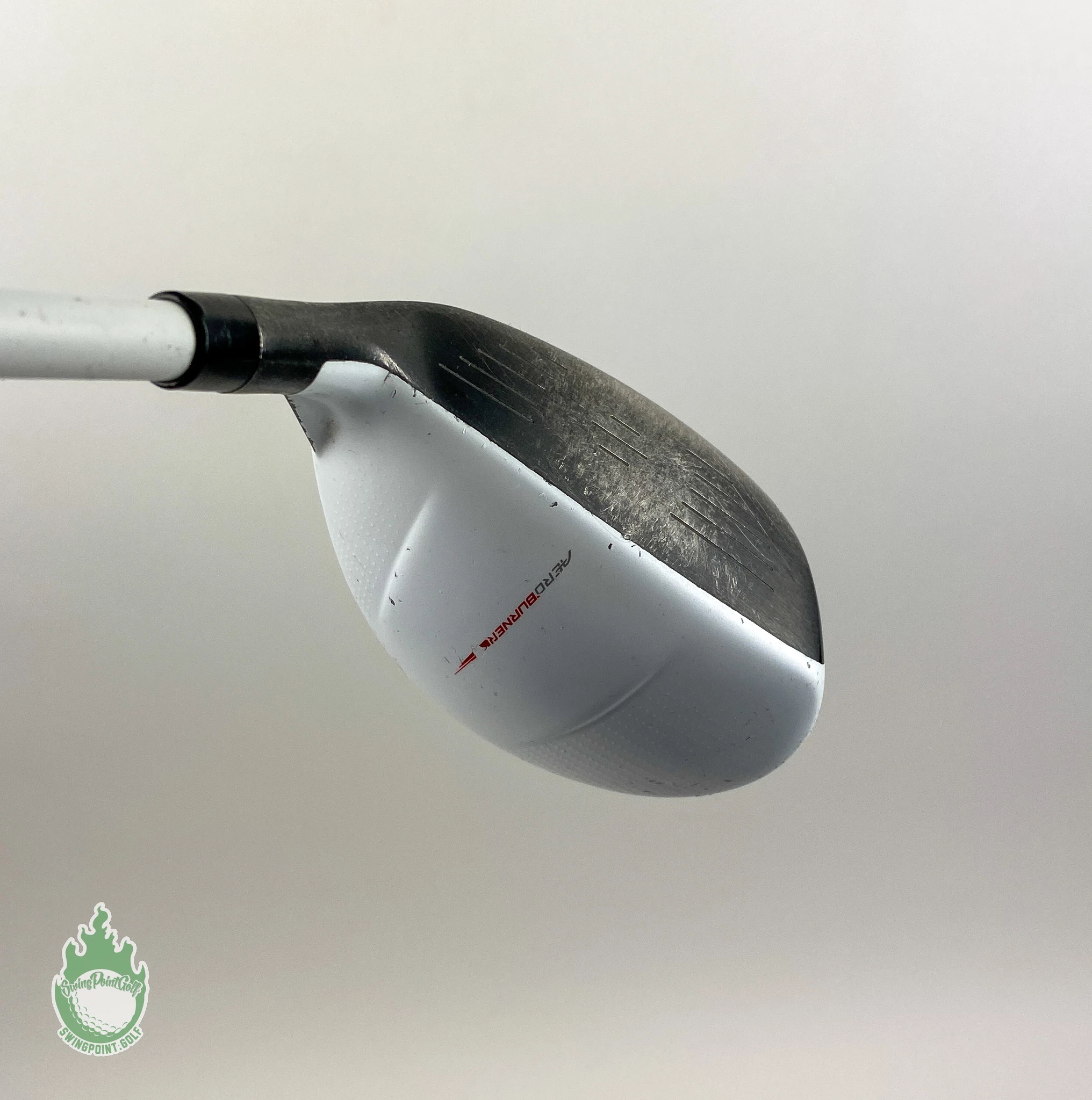 Used TaylorMade AeroBurner Rescue 4 Hybrid 22* Matrix 70g Stiff Graphite Golf - Image 8