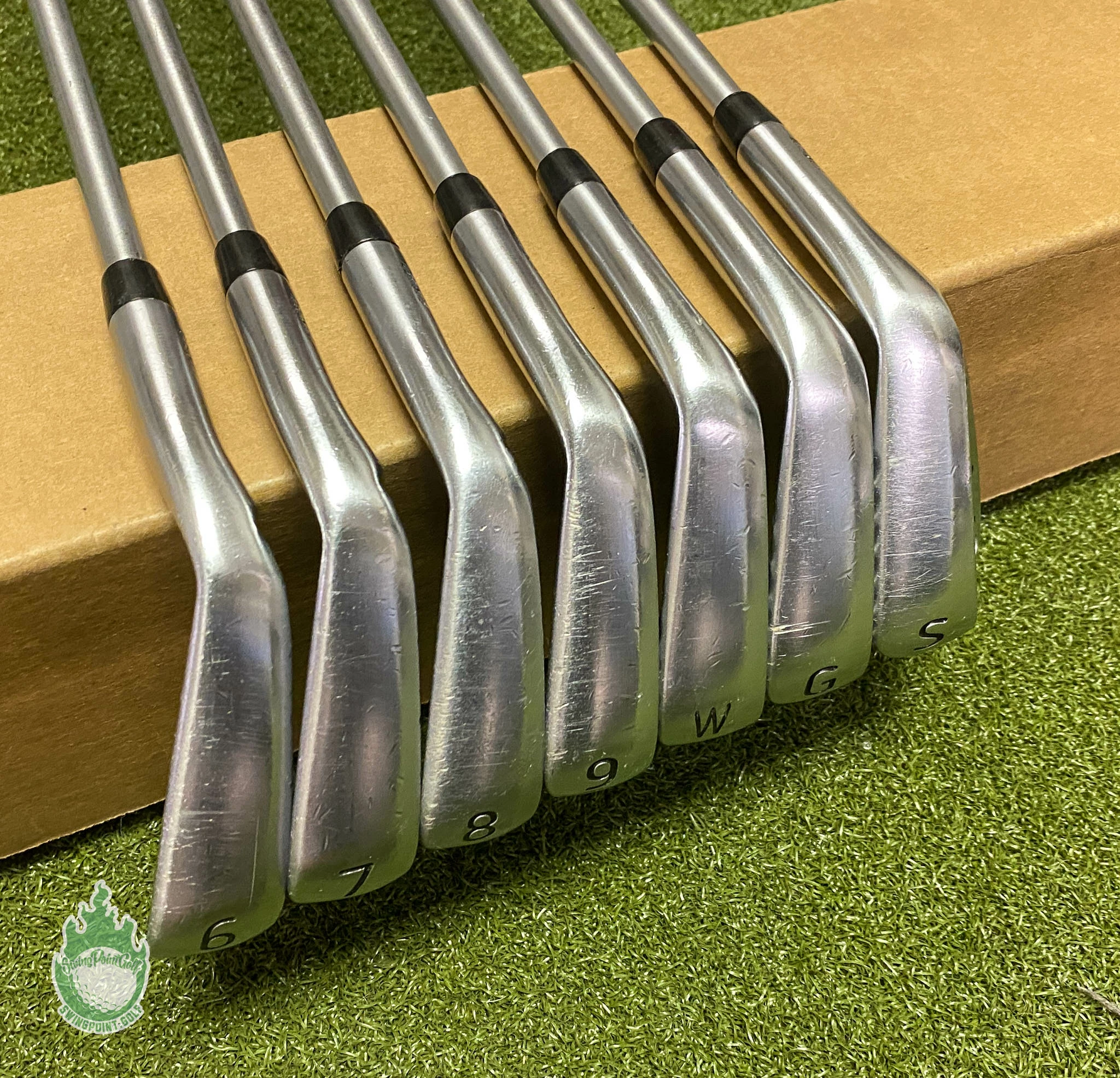 Used PXG 0311XF Gen 2 Forged Irons 6-PW/GW/SW C-Taper 110g Stiff Steel Golf Set - Image 2