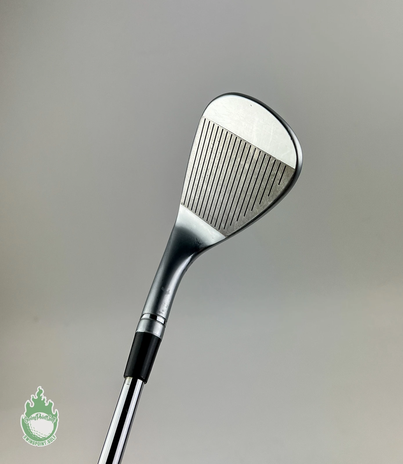 Used RH TaylorMade Milled Grind 3 Chrome SB Wedge 56*-12 S400 Stiff Steel Golf - Image 7