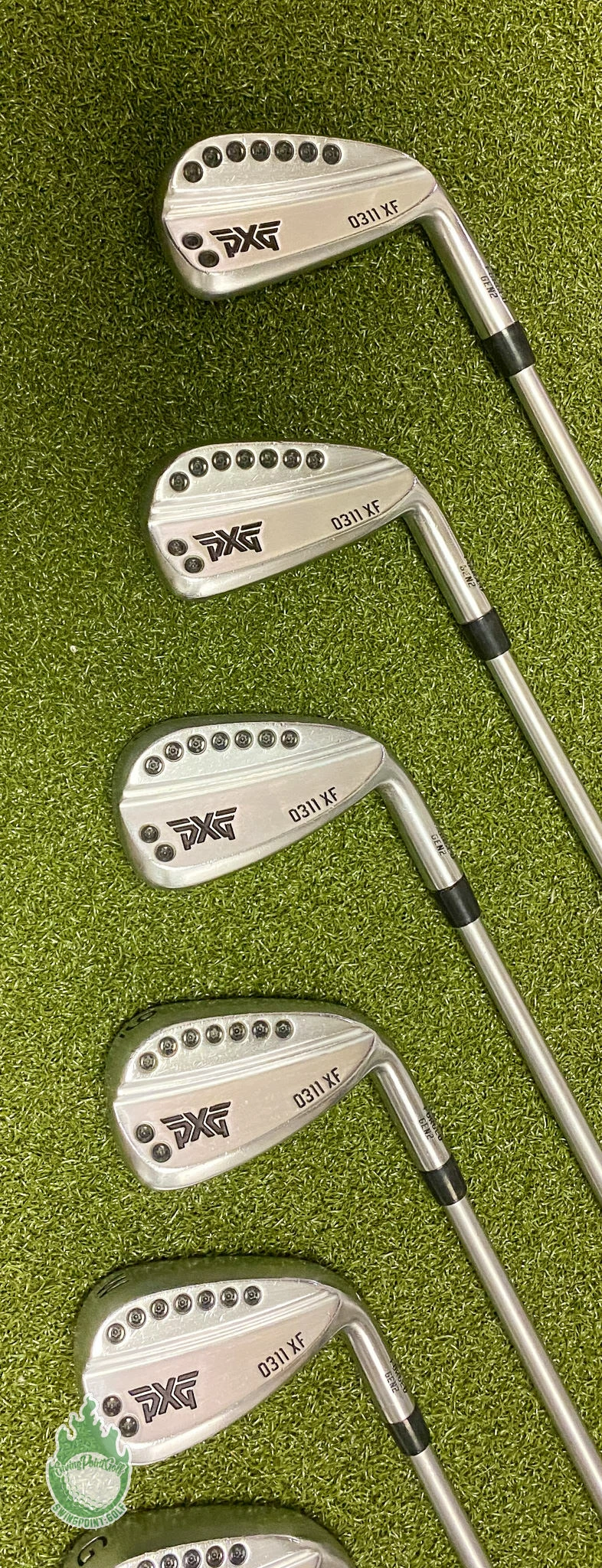 Used PXG 0311XF Gen 2 Forged Irons 6-PW/GW/SW C-Taper 110g Stiff Steel Golf Set - Image 9