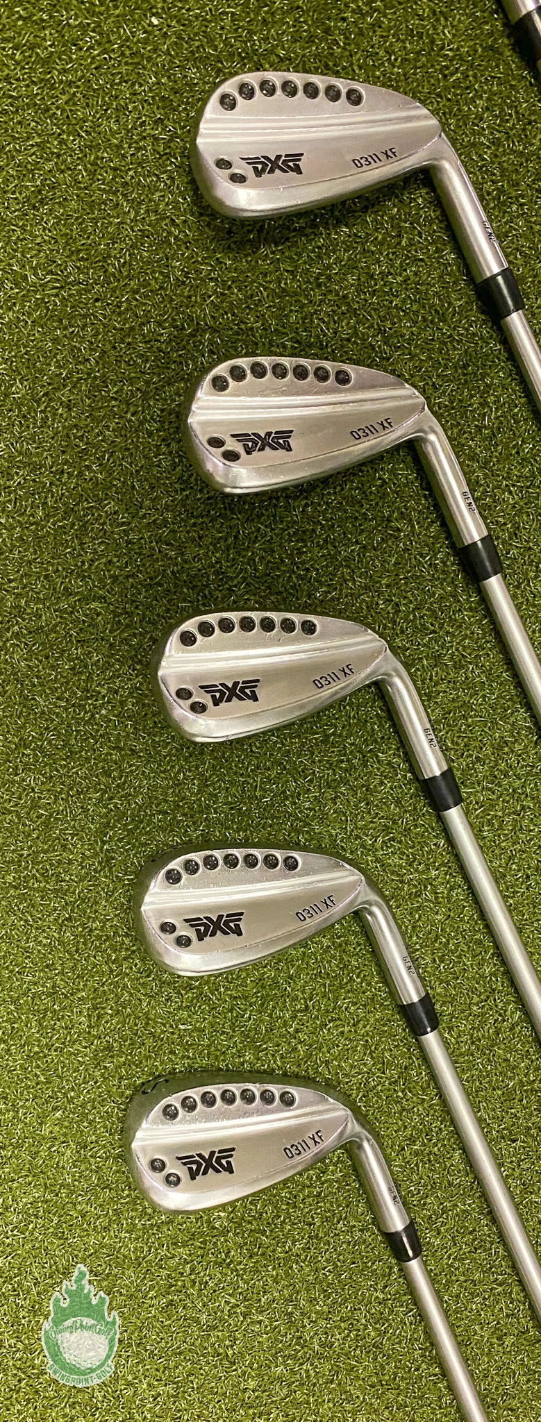 Used PXG 0311XF Gen 2 Forged Irons 6-PW/GW/SW C-Taper 110g Stiff Steel Golf Set - Image 8