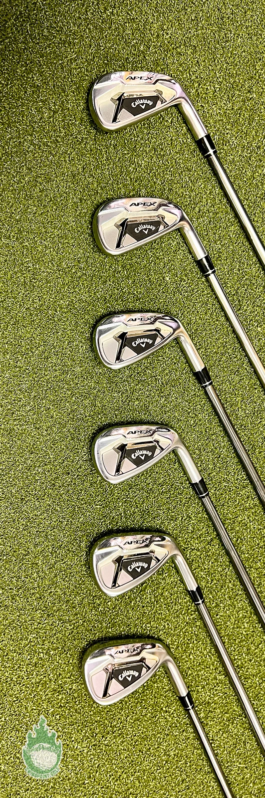 Callaway APEX Forged ’21 Irons 6-PW/AW Catalyst 60g Regular Graphite Golf Set - Image 7
