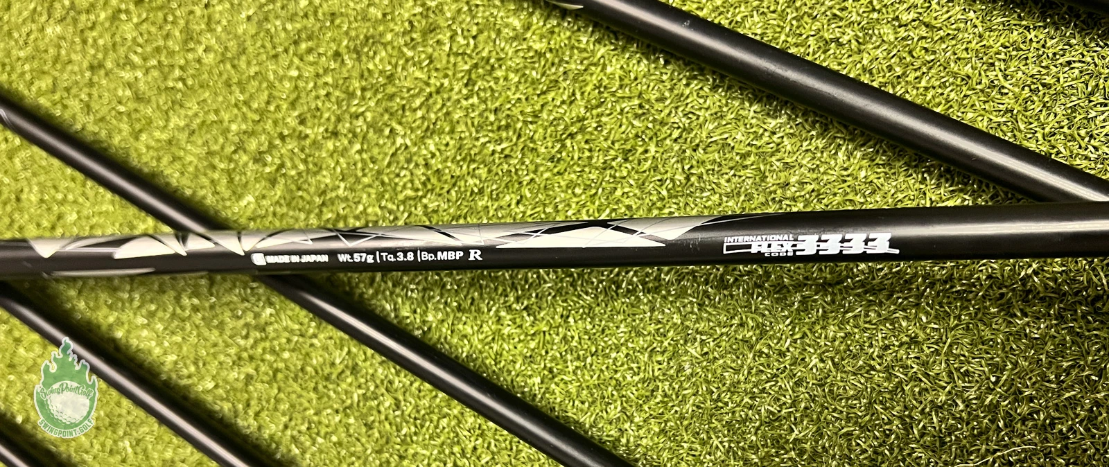 Used XXIO X Black Irons 5-PW/AW/SW AX-1 59g Stiff Flex Graphite Golf Club Set - Image 3