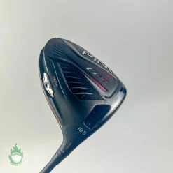 Used RH Ping G410 Driver 10.5* LAGP Black Tie 60g Stiff Flex Graphite Golf Club