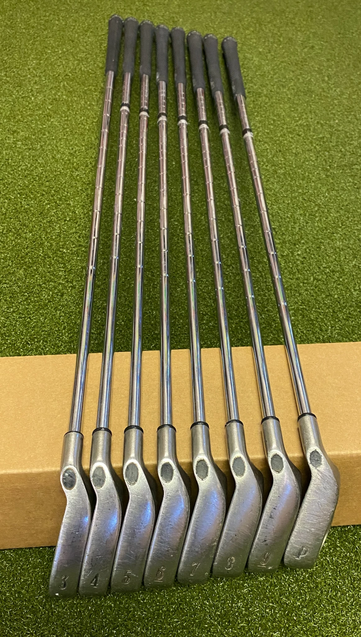 RH Callaway Big Bertha X-12 Irons 3-PW Memphis “10” ’98 Uniflex Steel Golf Set - Image 3