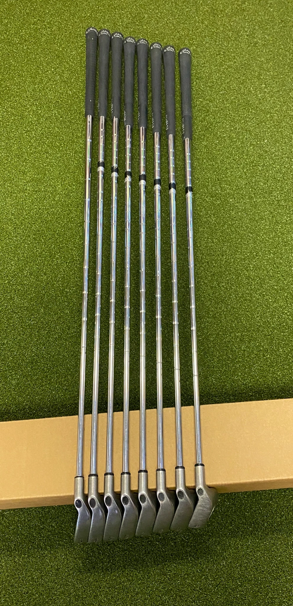 RH Callaway Big Bertha X-12 Irons 3-PW Memphis “10” ’98 Uniflex Steel Golf Set - Image 4