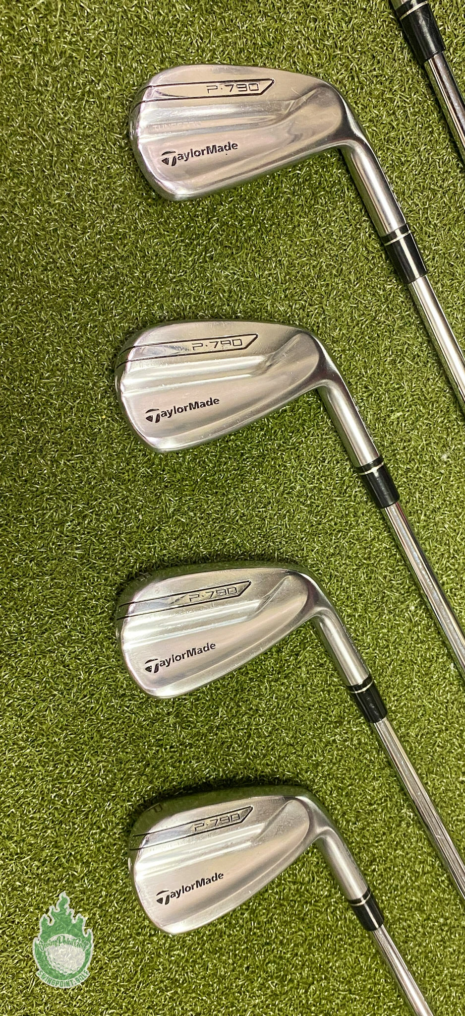 Used RH TaylorMade P-790 Forged Irons 5-PW DG 105g S300 Stiff Steel Golf Set - Image 6