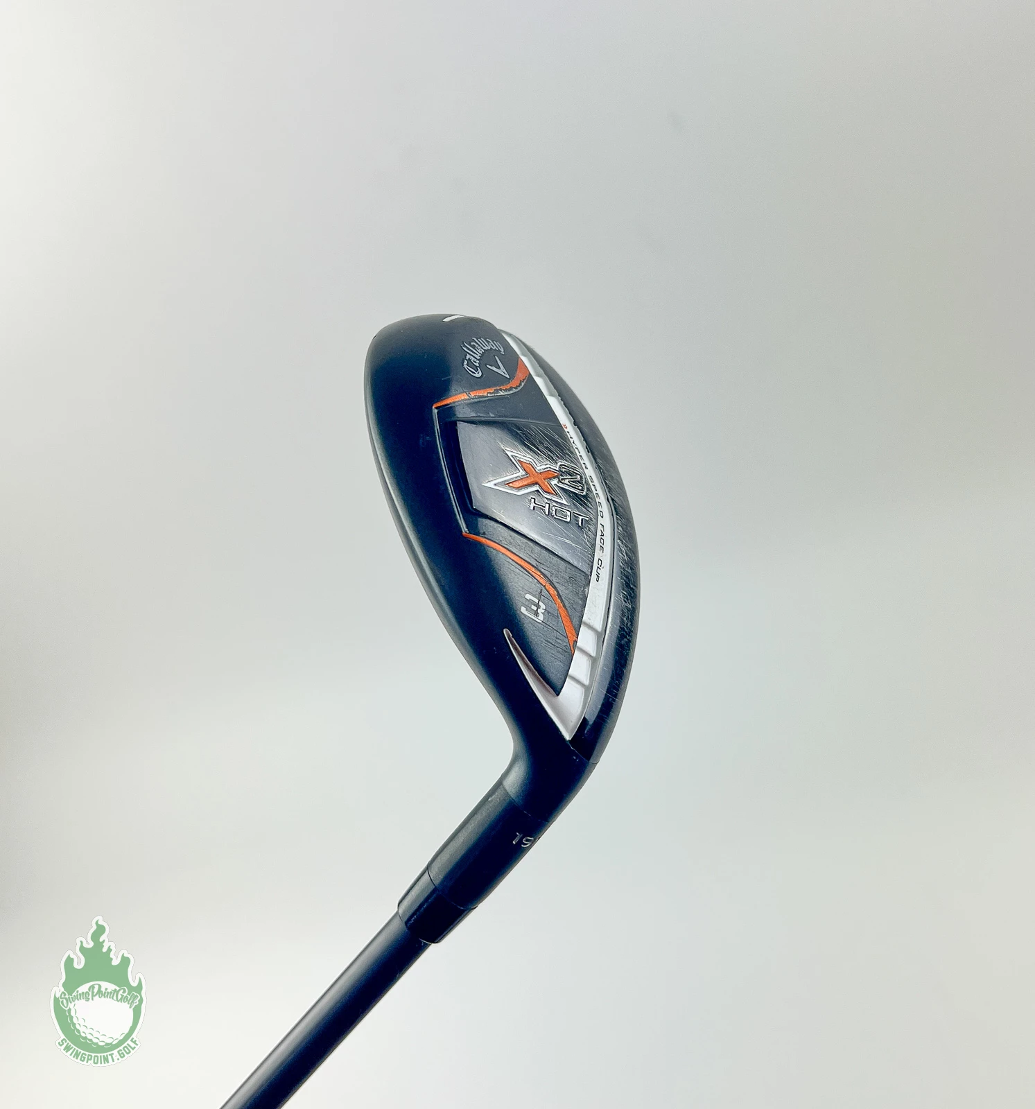 Used RH Callaway X2 Hot 3 Hybrid 19* 60g Regular Flex Graphite Golf Club - Image 2
