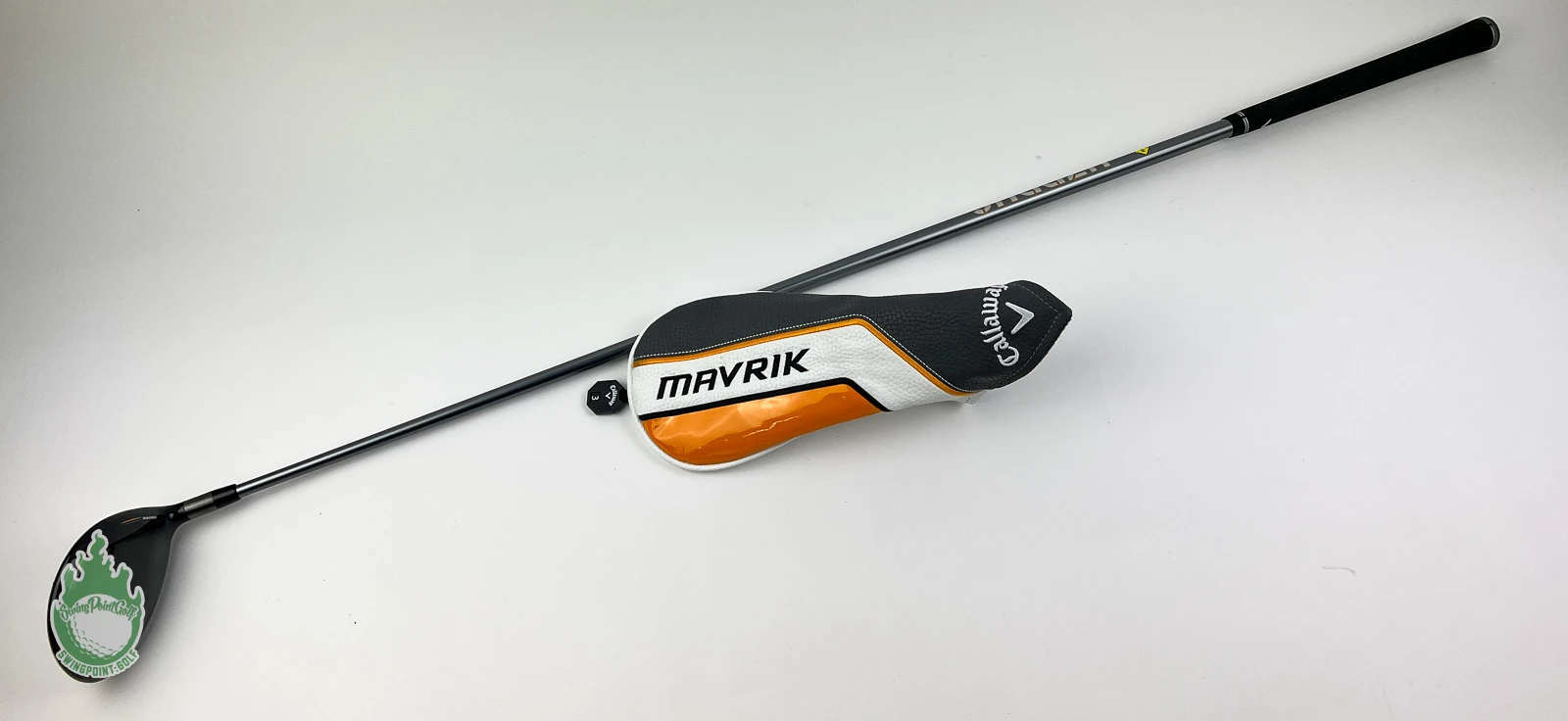 Used RH Callaway Mavrik Fairway 3 Wood 15* HZRDUS 65g Stiff Graphite Golf Club - Image 3