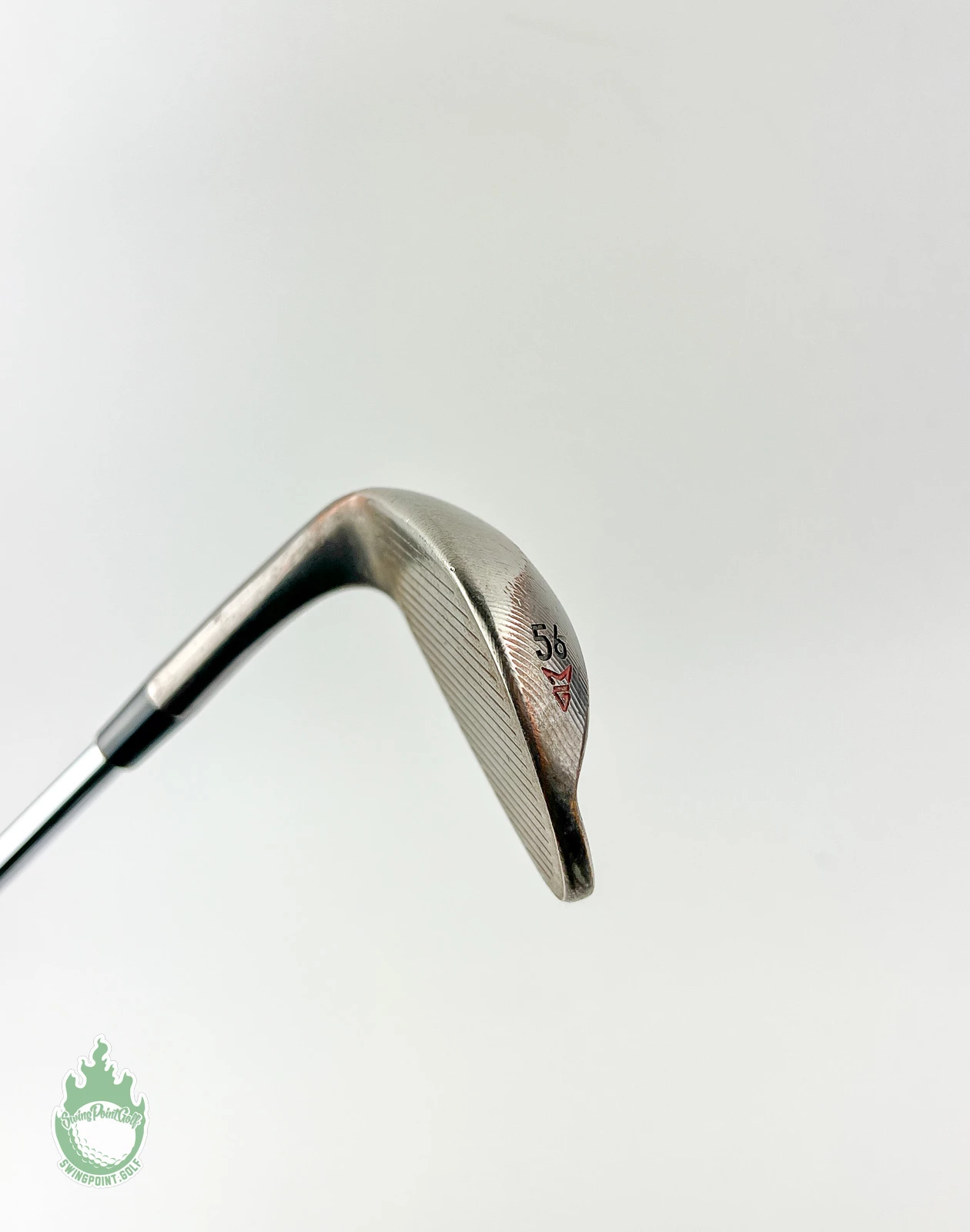 Used RH TaylorMade Hi-Toe Bigfoot RAW Wedge 56*-15 115g Stiff Steel Golf Club - Image 9