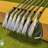 Used Right Handed Tour Edge Bazooka 360 Irons 5-PW/SW Uniflex Steel Golf Set