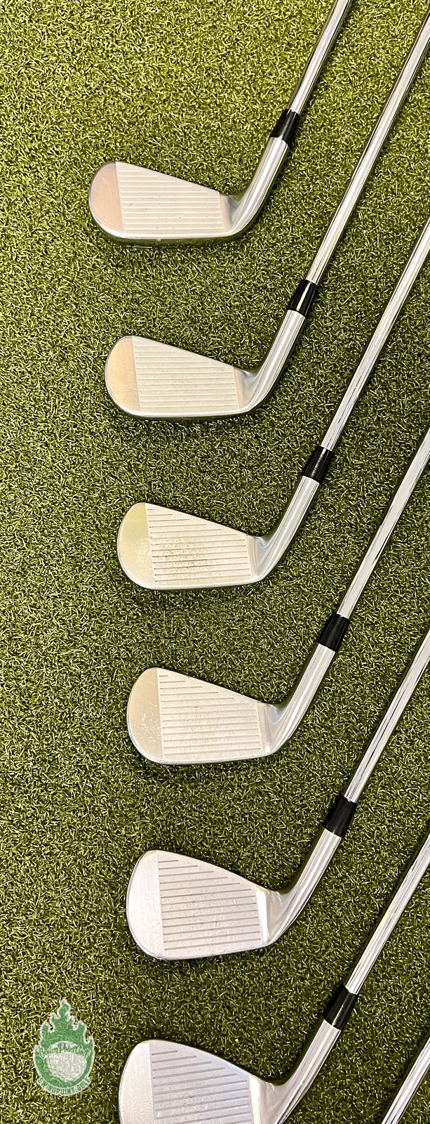 Used RH Titleist T100 Irons 4-PW $-Taper 125g Stiff Plus Flex Steel Golf Set - Image 5