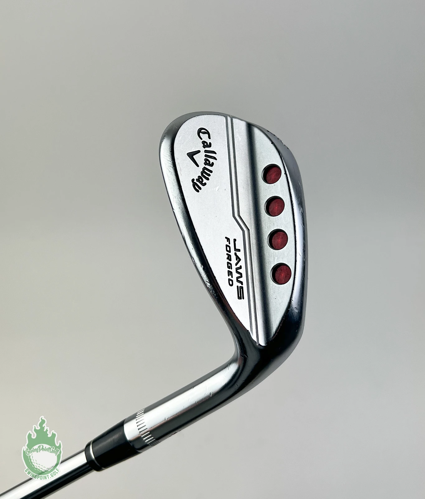 Used RH Callaway Jaws Forged Wedge 56*-12 S400 Stiff Steel Golf Club