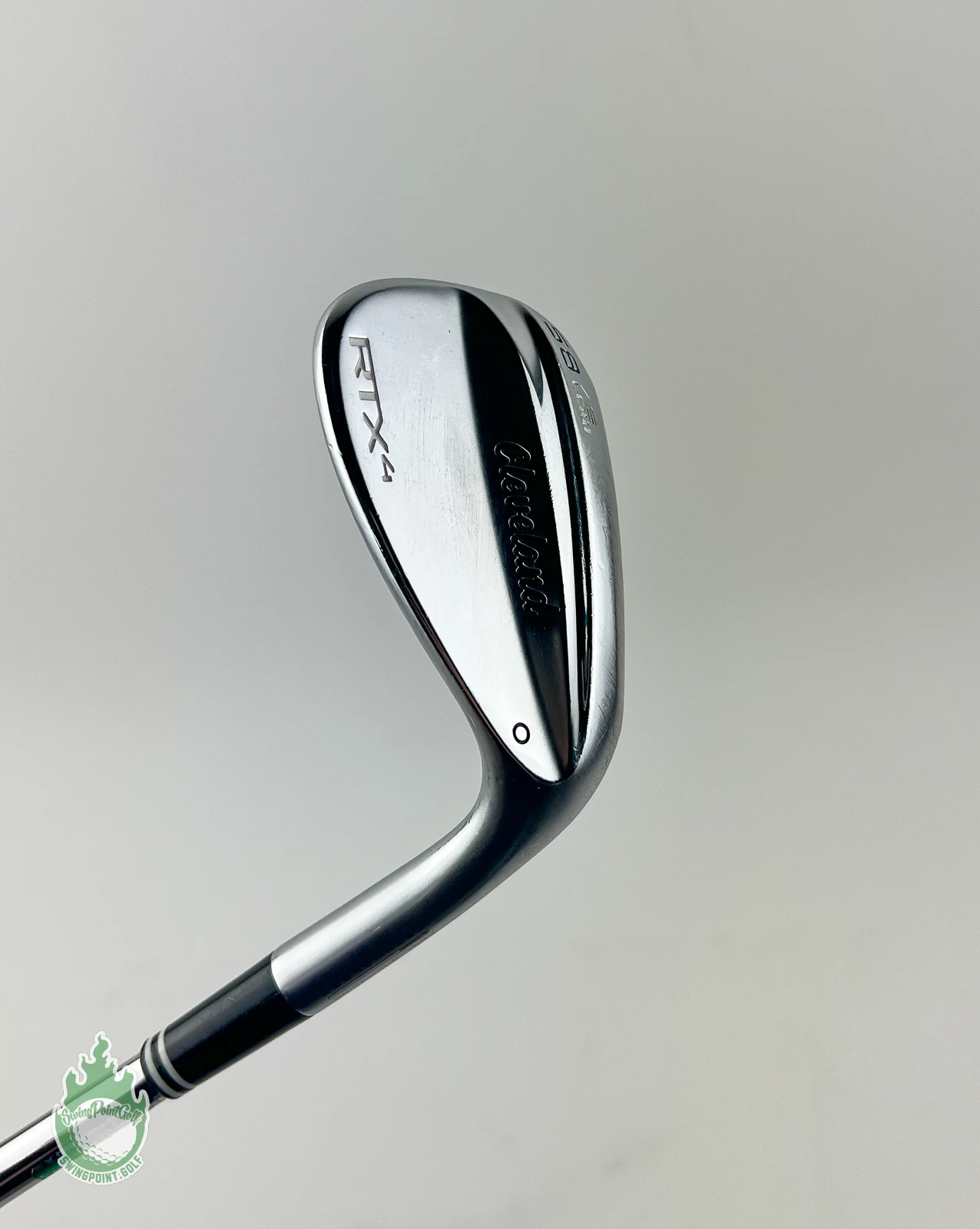 Used RH Cleveland RTX-4 Low Grind Wedge 58*-6 Stiff Flex Steel Golf Club