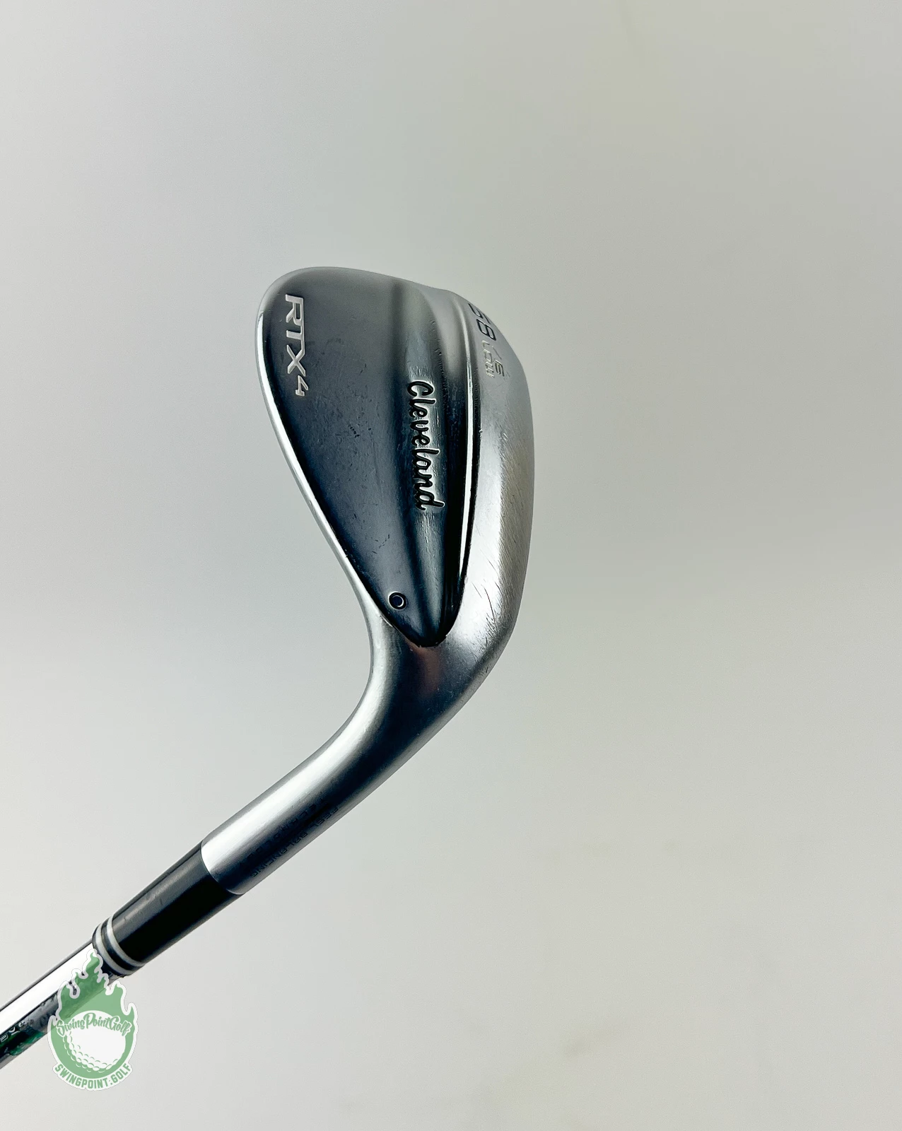 Used RH Cleveland RTX-4 Low Grind Wedge 58*-6 Stiff Flex Steel Golf Club - Image 2