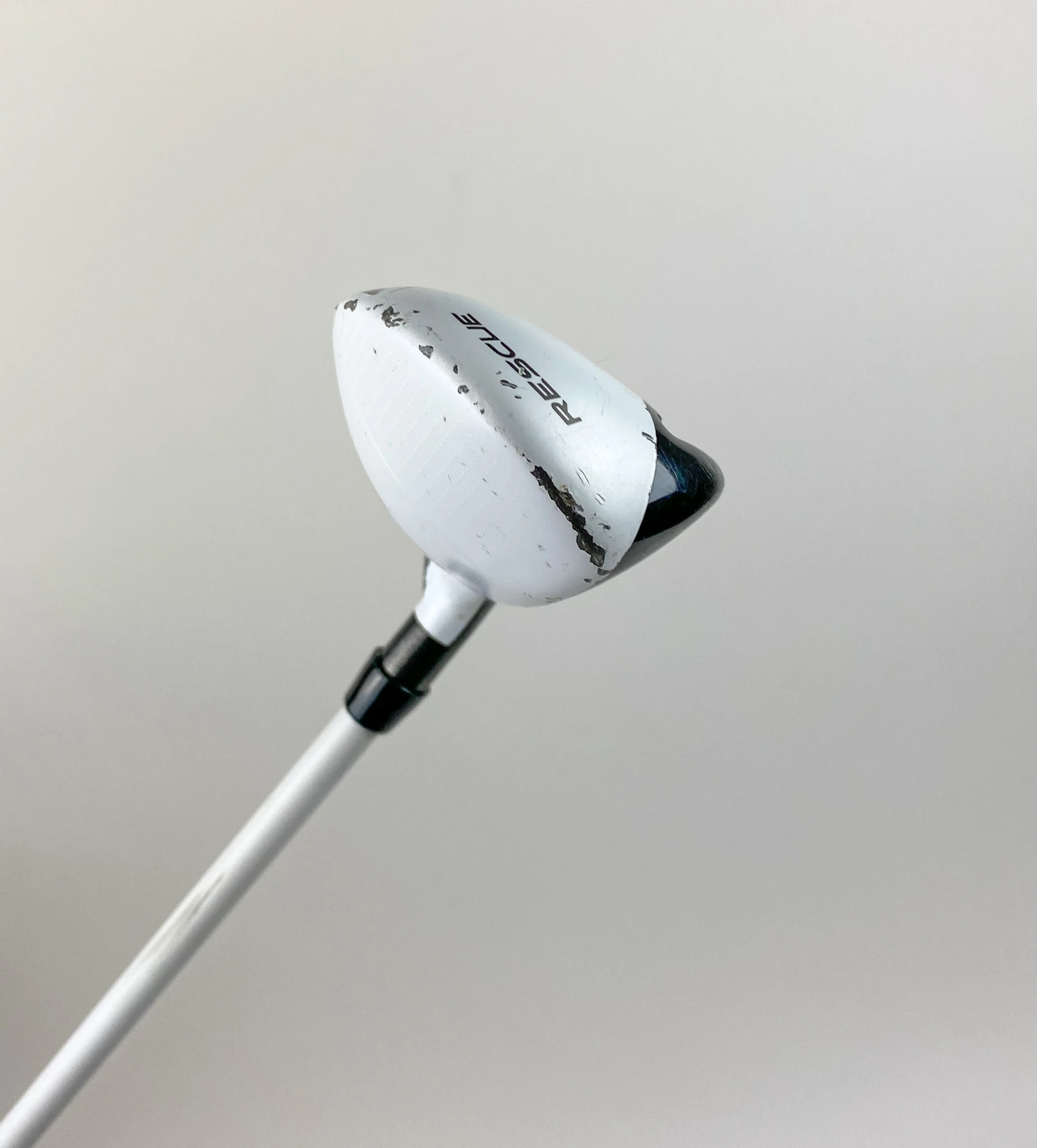 LH TaylorMade AeroBurner Rescue 4 Hybrid 22* 70g Stiff Flex Graphite Golf Club - Image 3