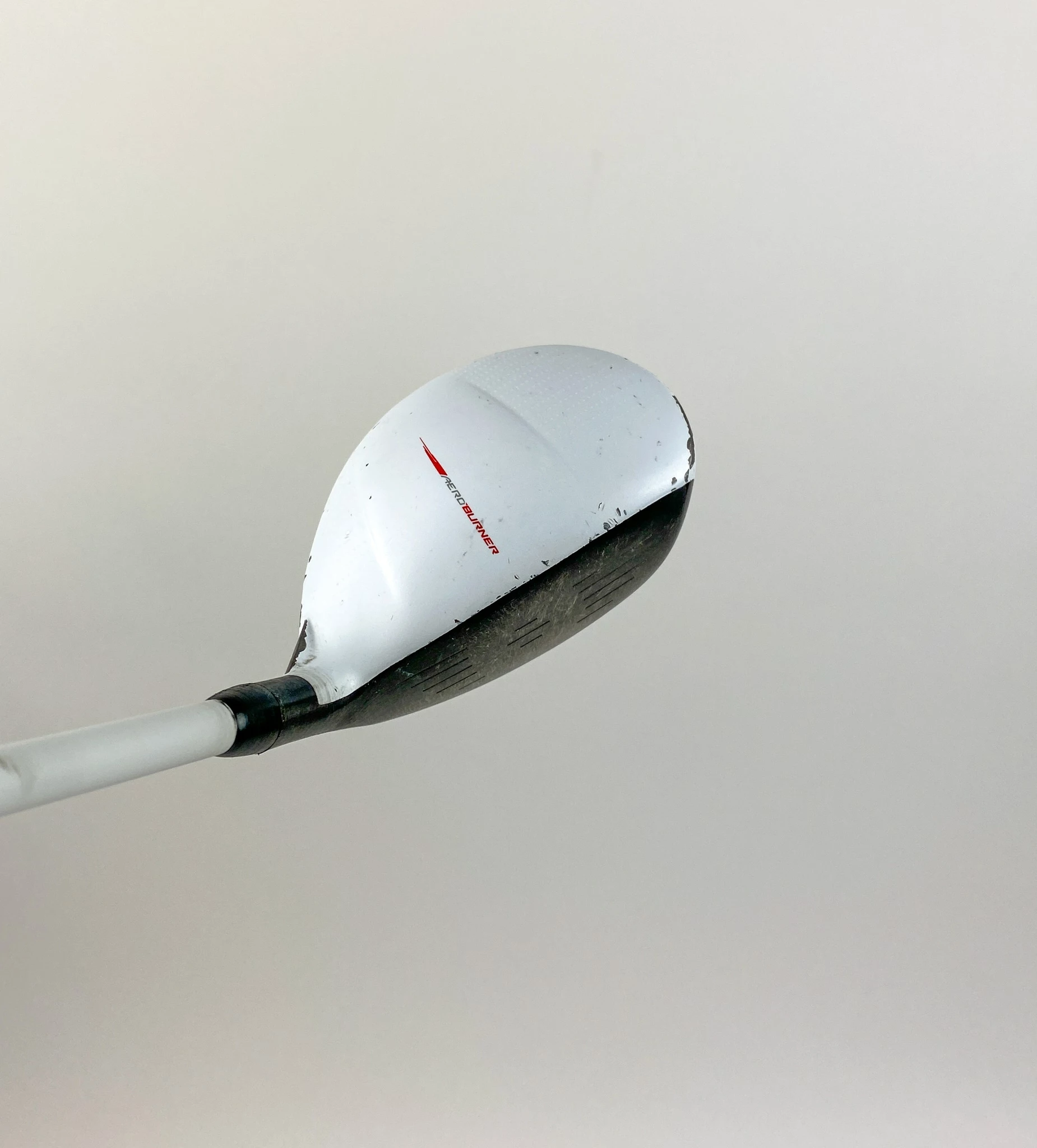 LH TaylorMade AeroBurner Rescue 4 Hybrid 22* 70g Stiff Flex Graphite Golf Club - Image 5