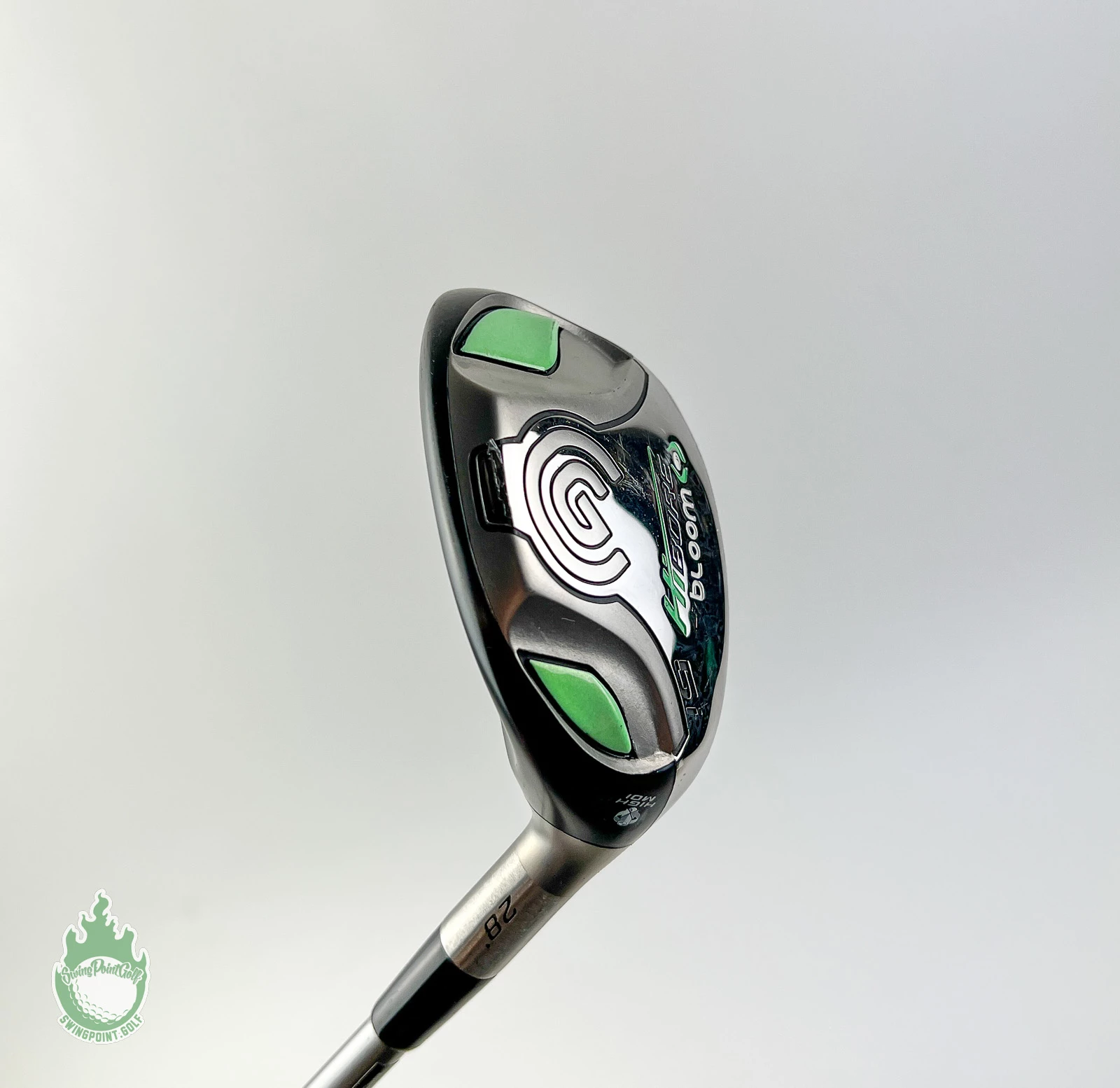 Used Cleveland HiBore Bloom Fairway 5 Hybrid 49g Ladies Flex Graphite Golf Club - Image 2