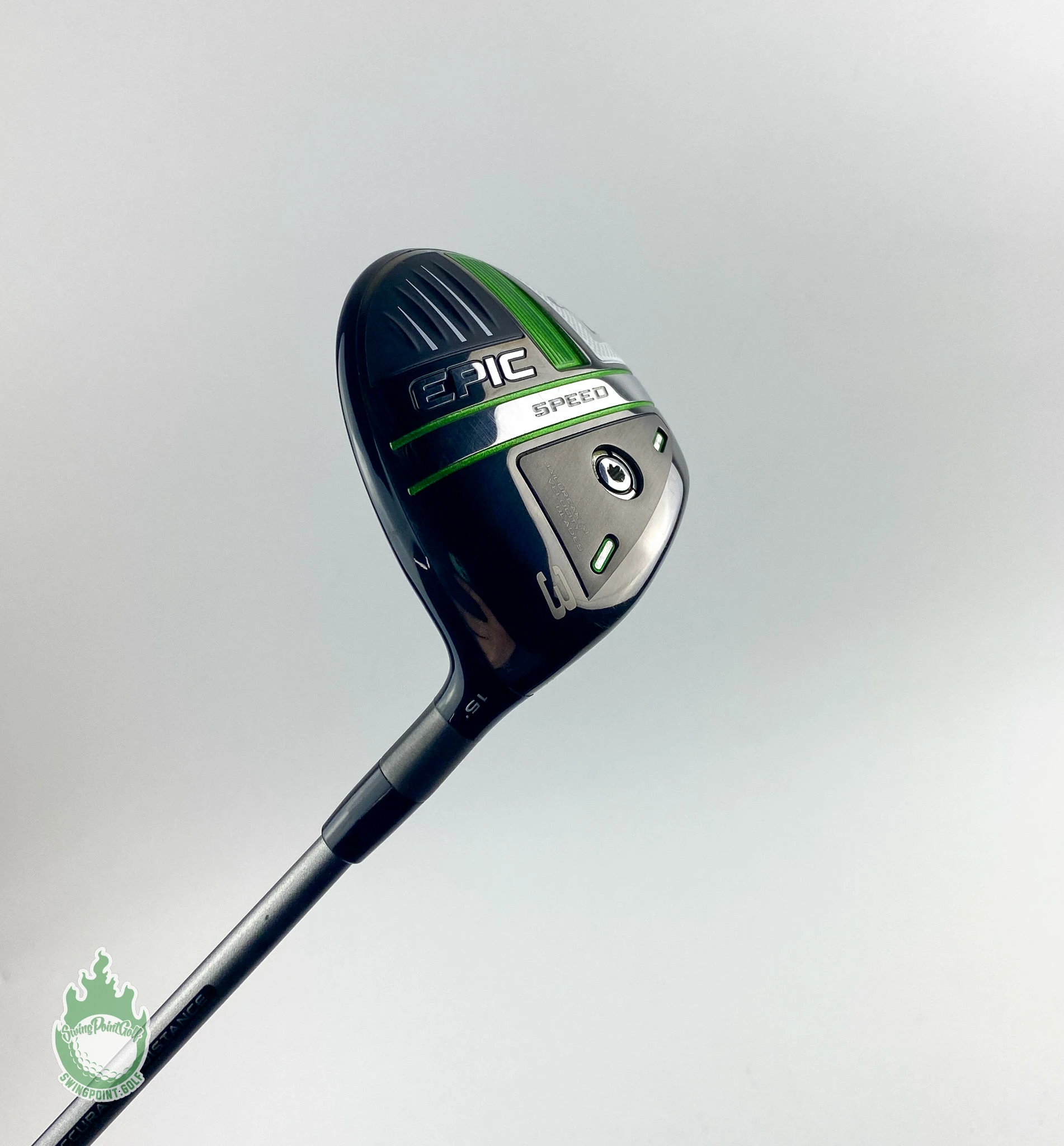 Used RH 2021 Callaway EPIC Speed Fairway 3 Wood 15* Tour AD XC-8 TX Stiff Golf