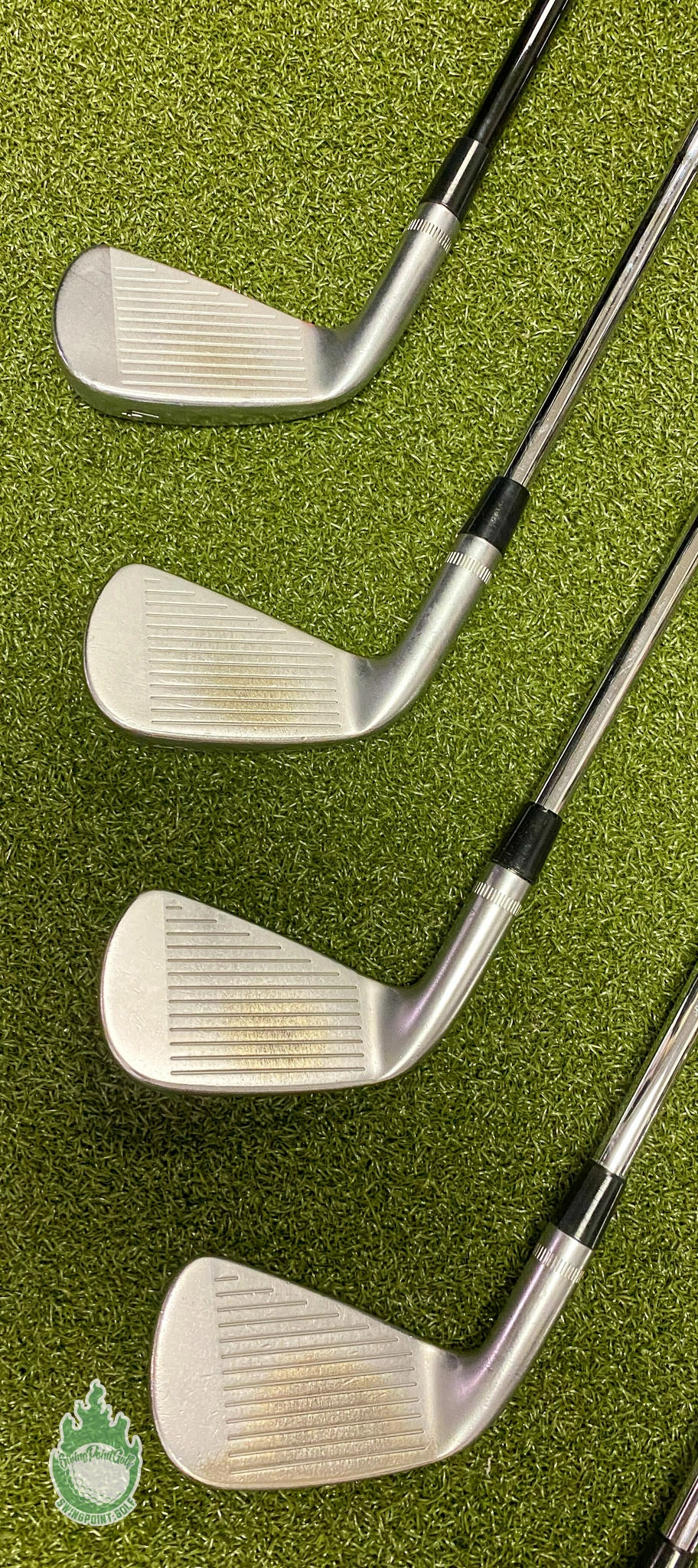 Used RH Callaway APEX MB Forged Irons 4-PW Tour 130g Stiff Flex Steel Golf Set - Image 5