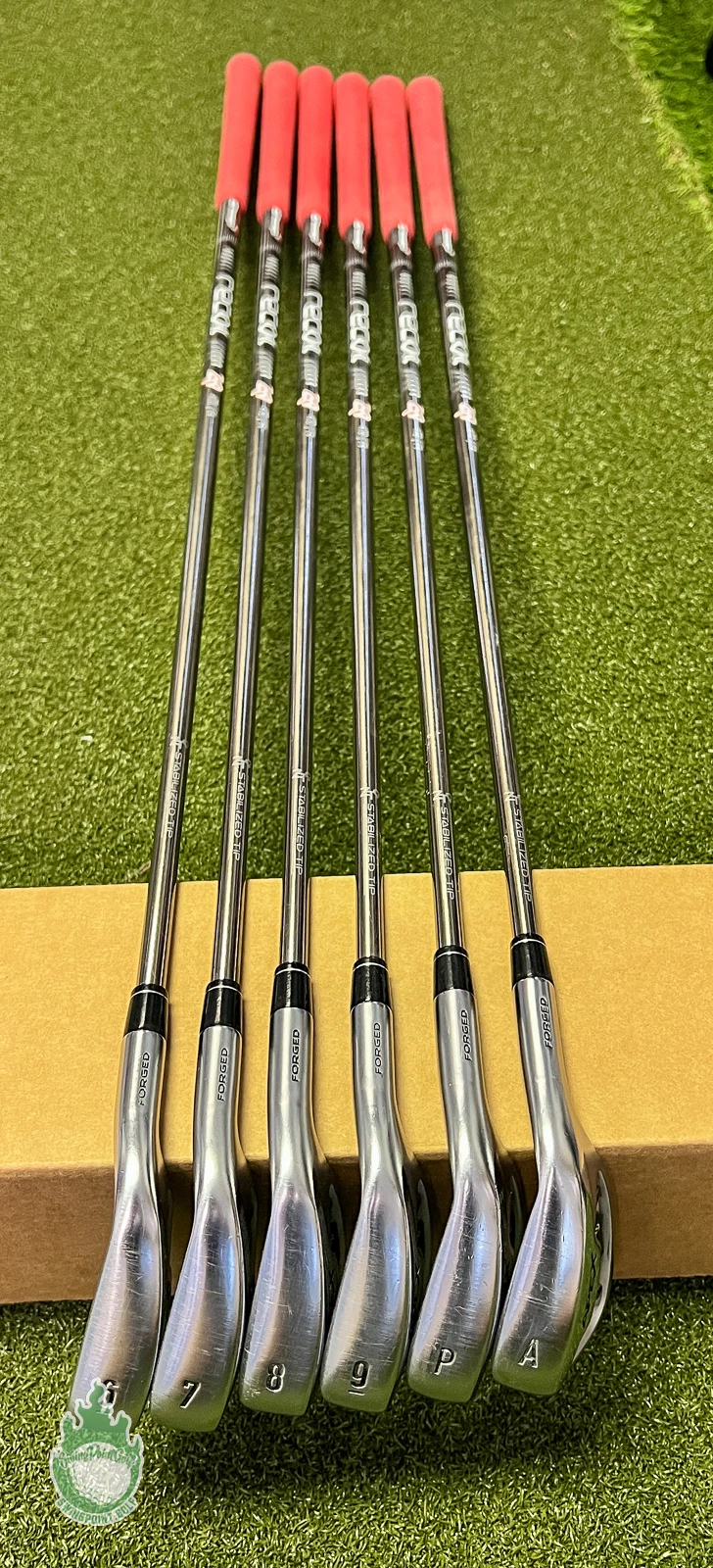 Used Callaway APEX Forged ’21 Irons 6-PW/AW Recoil ZT9 Stiff Graphite Golf Set - Image 11